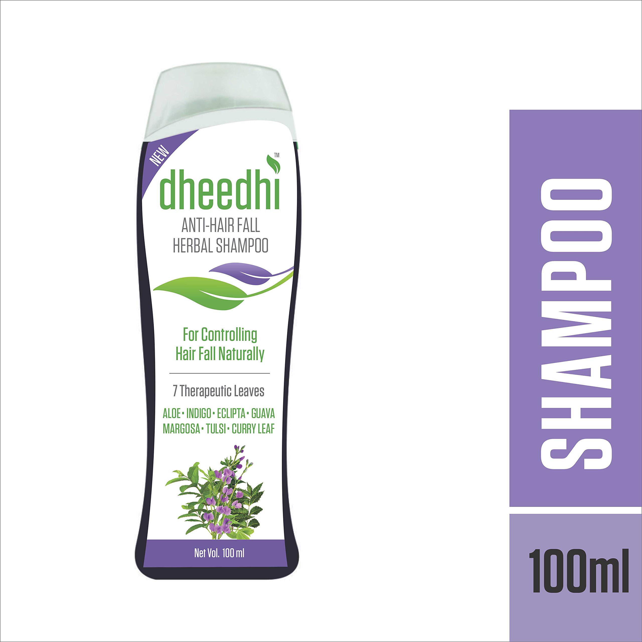 Dhathri Dheedhi Anti-Hairfall Herbal Shampoo for Men & Women - Reduces Hair Loss & Promotes Hair Growth | 100ml (Pack of 3) | Natural Ayurvedic Solution for Thicker, Stronger Hair | Perfect for Daily Use & Hair Care Routine