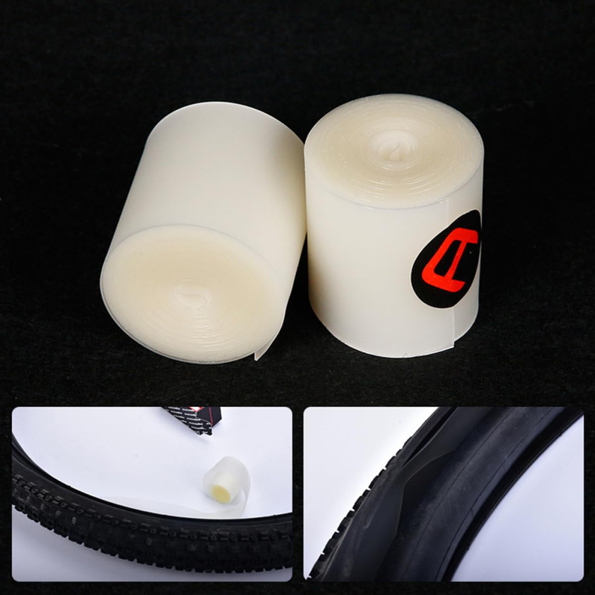 Premium Bike Rim Tape - Durable Rim Protecting Strip & Tire Cushion Cover for Road & Mountain Bikes | Perfect for Cycling, Commuting & Off-Road Adventures