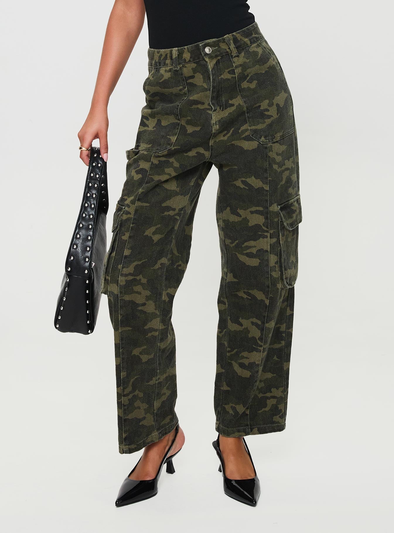 Bodhi Utility Cargo Pants Camo - Tactical Outdoor Hiking Work Pants for Men | Perfect for Camping, Hiking, and Outdoor Adventures