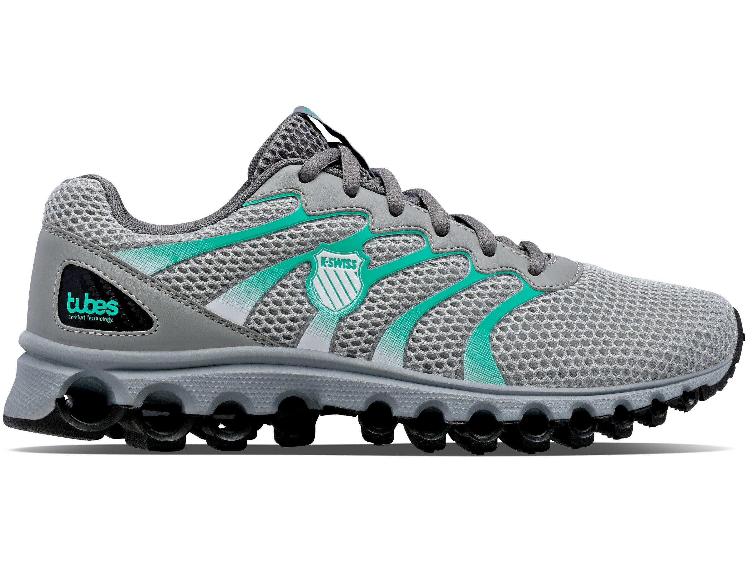 97112 057 M | High-Rise Neon Teal & Black Tubes 200 Pack - Perfect for Sports, Gym, and Outdoor Activities