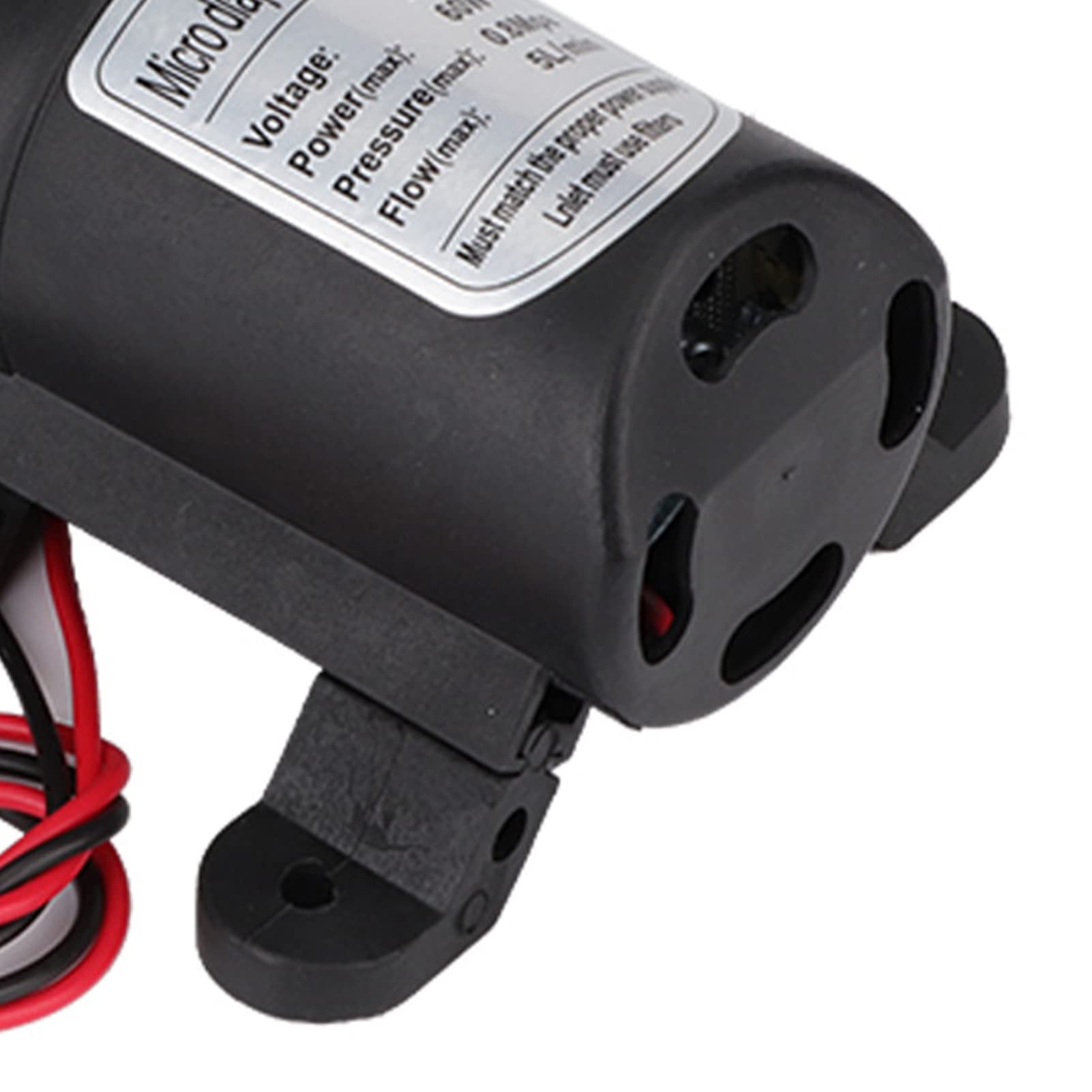 12V Self-Priming Water Pump, High Pressure 116 PSI, 5L/min Flow Rate for Car Washing, Boat Cleaning, Garden Irrigation & Outdoor Use - Portable Water Transfer Pump for RV, Camping & Home Applications