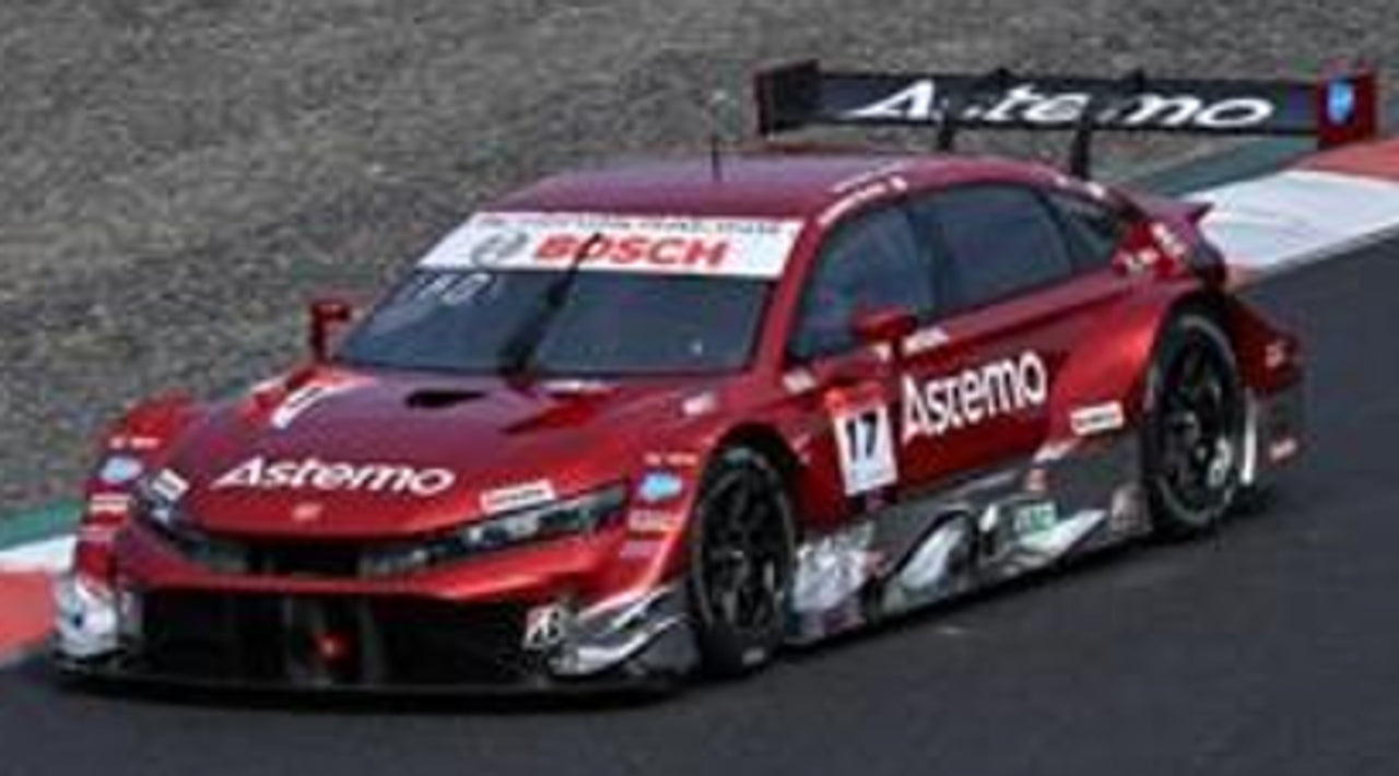 PREORDER Spark Models 1:43 Scale Astemo Honda Civic Type R GT No.17 - 2024 SUPER GT500 Racing Car (Tsukakoshi/Ohta) - Diecast Model Car for Collectors & Racing Enthusiasts