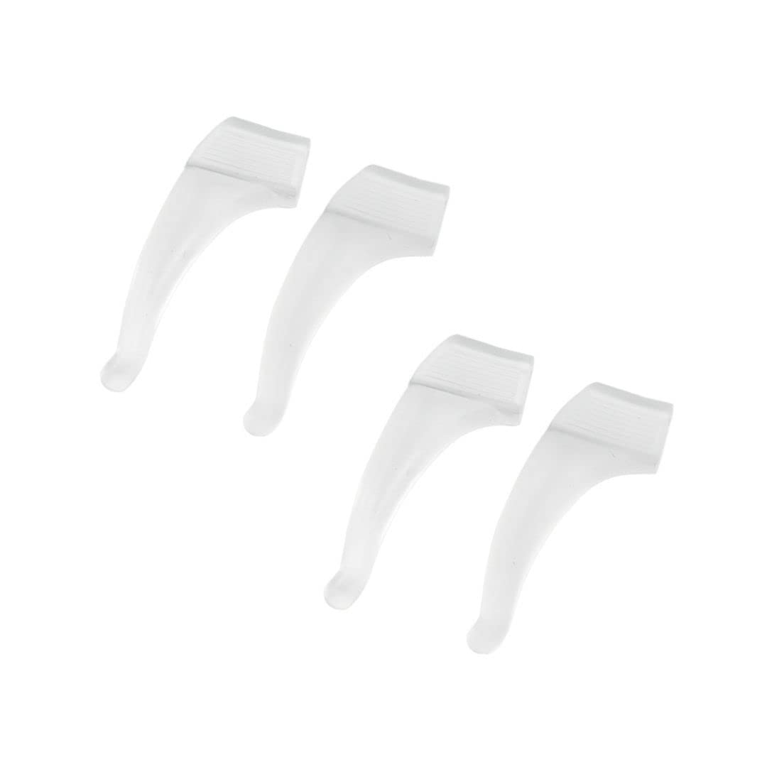 Non-Slip Silicone Ear Grips & Temple Hooks for Glasses - Anti-Slide Eyewear Accessories for Adults & Kids - Perfect for Sports, Reading & Daily Wear