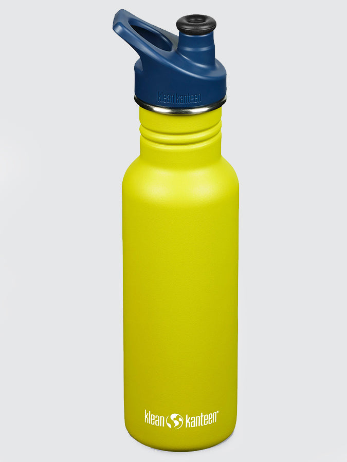 Klean Kanteen Classic Stainless Steel Water Bottle 18oz (532ml) - BPA Free, Leak Proof, Eco Friendly Reusable Bottle for Hiking, Gym, Office & Outdoor Activities