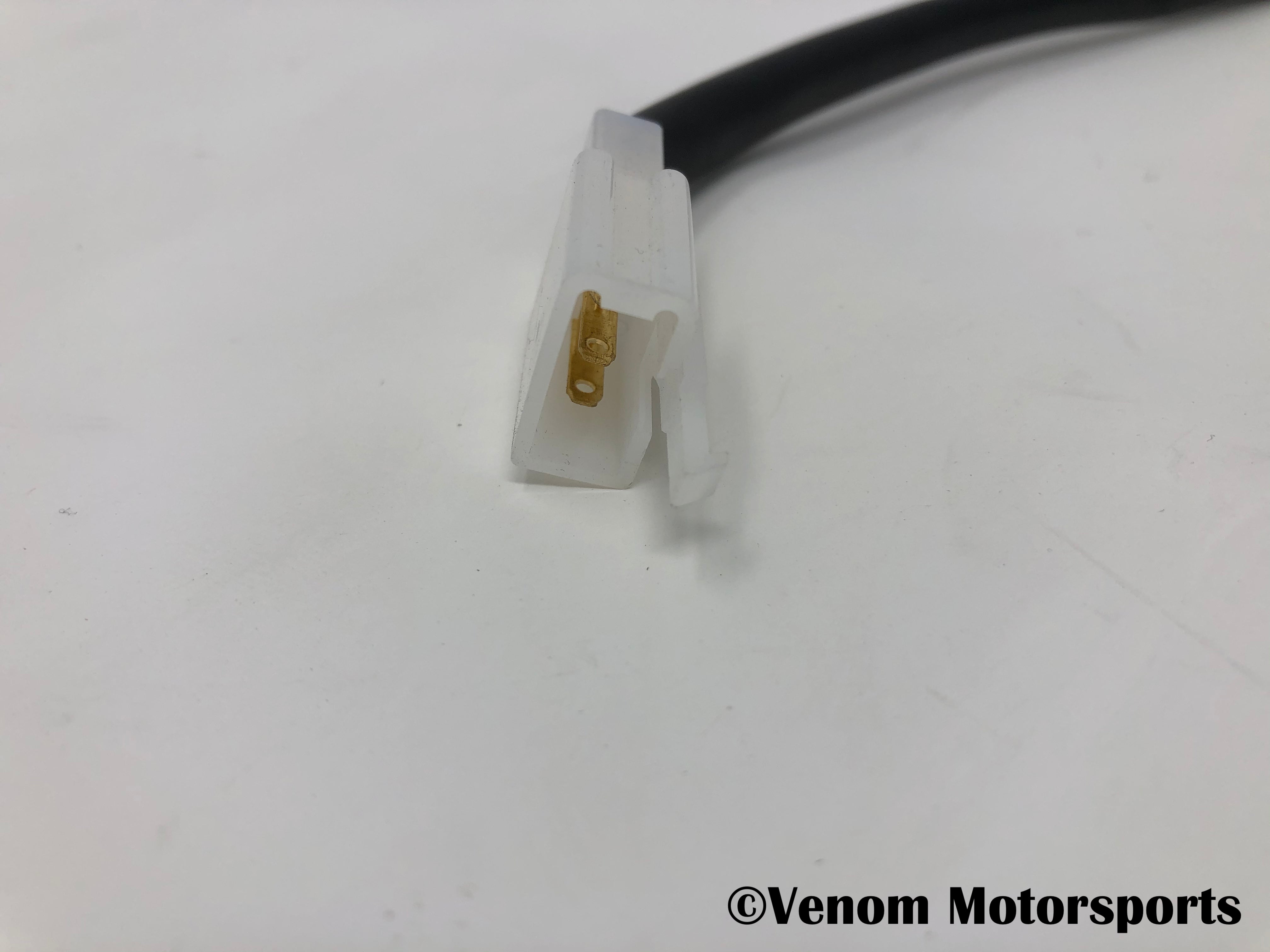 Venom 1300W ATV Replacement Front Headlight Assembly - High Performance Lighting for Off-Road Adventures & Night Riding