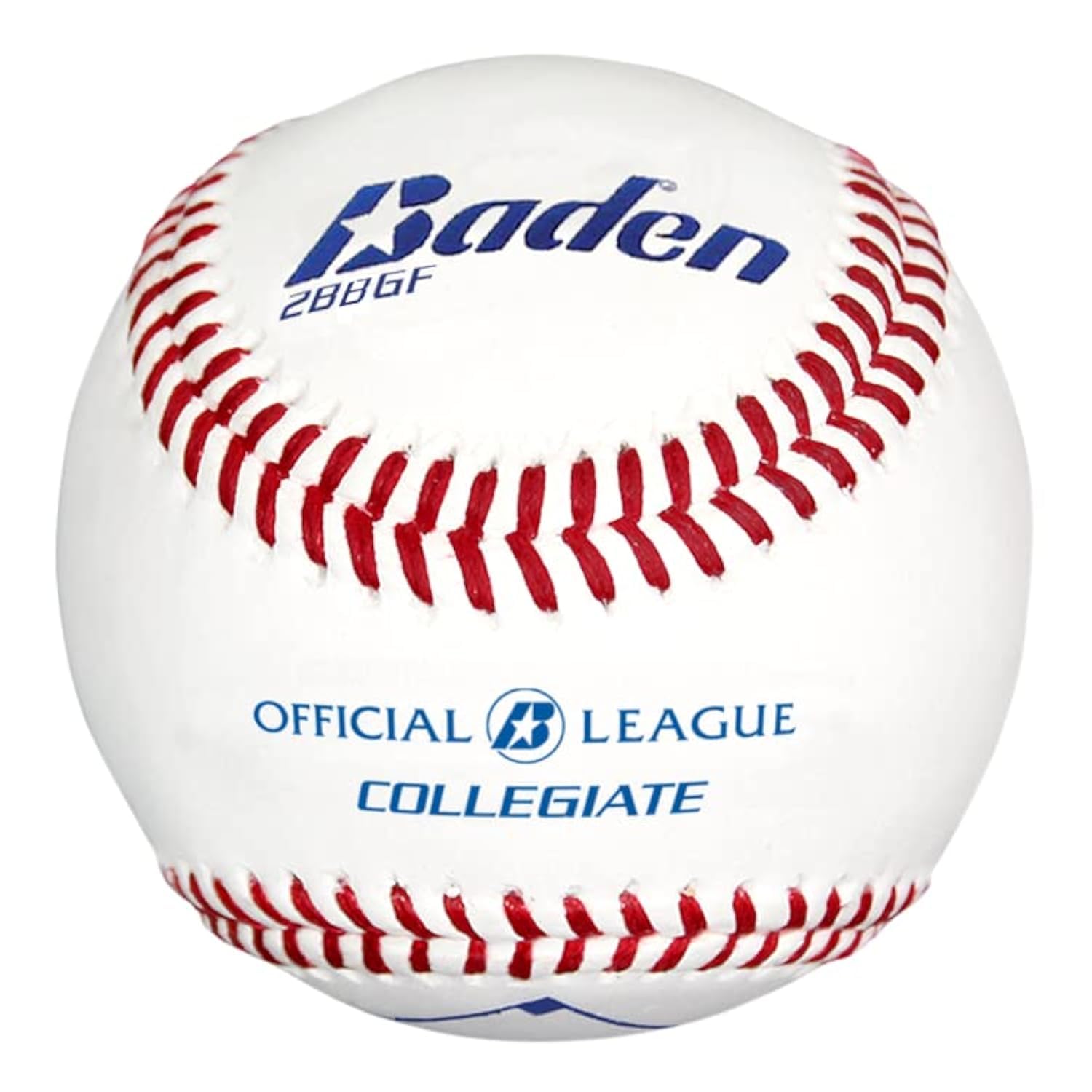 Premium Baden Official Leather Baseballs 2BBG - Full-Grain Leather for High Durability | Practice & Game Play | Ideal for All Skill Levels | One Dozen Pack | Perfect for Training, League Games & Backyard Practice