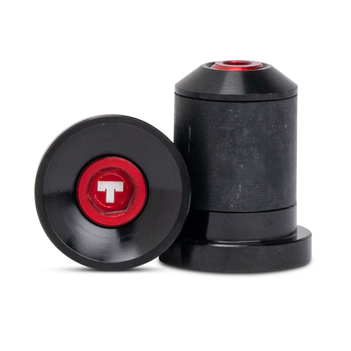 TiLT Quickset Bar Ends 22.2mm - Mountain Bike Handlebar Accessories for Easy Installation & Secure Grip - Perfect for Trail Riding & Urban Commuting