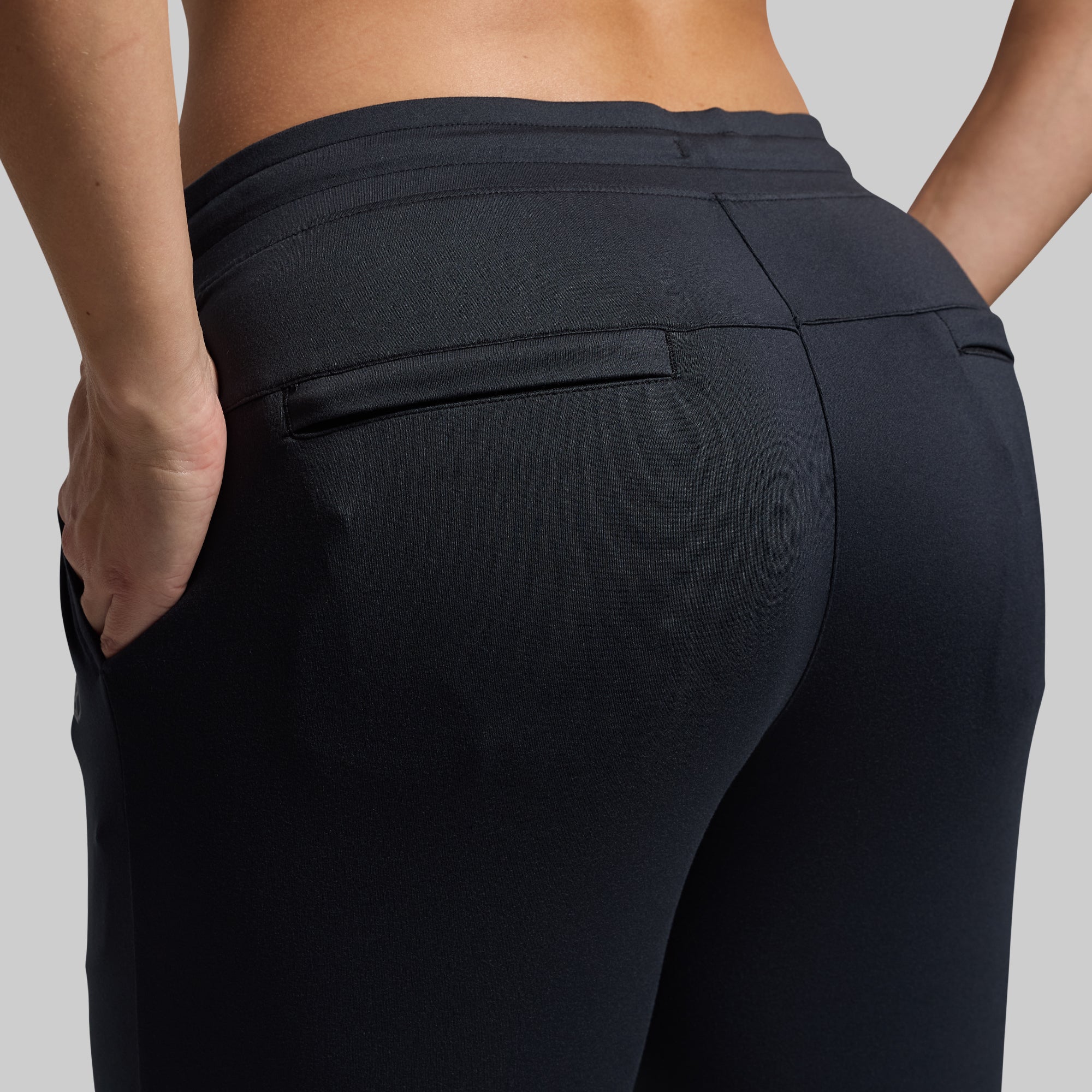 Women's Low Rise Athleisure Jogger Pants - Soft Lounge Pants for Yoga, Running & Casual Wear (Black) | Perfect for Relaxing at Home, Gym Workouts & Everyday Comfort