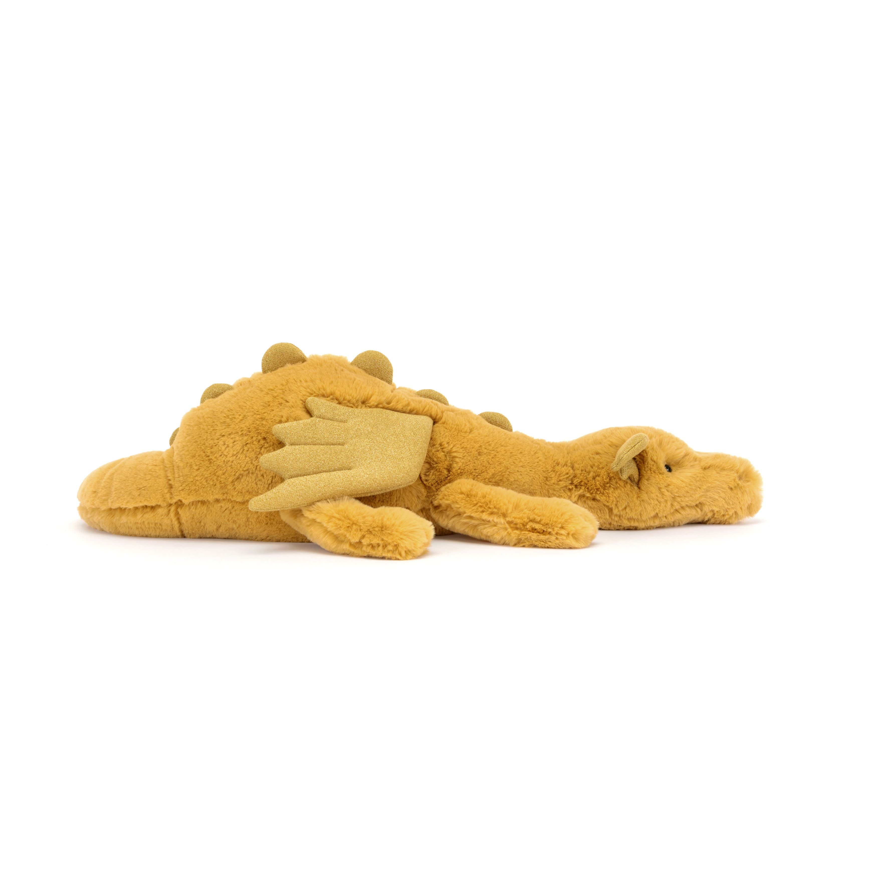 Golden Dragon Statue - Feng Shui Decor for Home & Office, Perfect for Wealth & Prosperity | Ideal for Living Room, Desk, Gift & Meditation Space