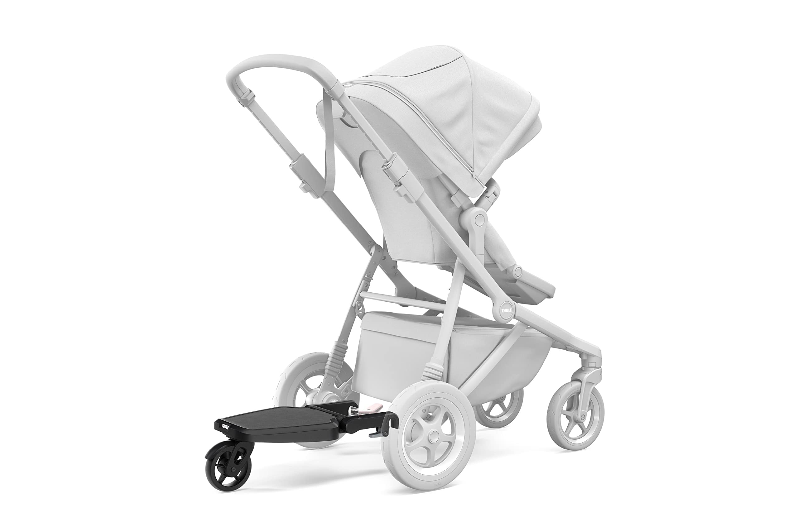 Thule Stroller Rider Board - Universal Stroller Accessory for Kids, Toddler Standing Platform with Easy Attachment - Perfect for Jogging, Shopping & Travel