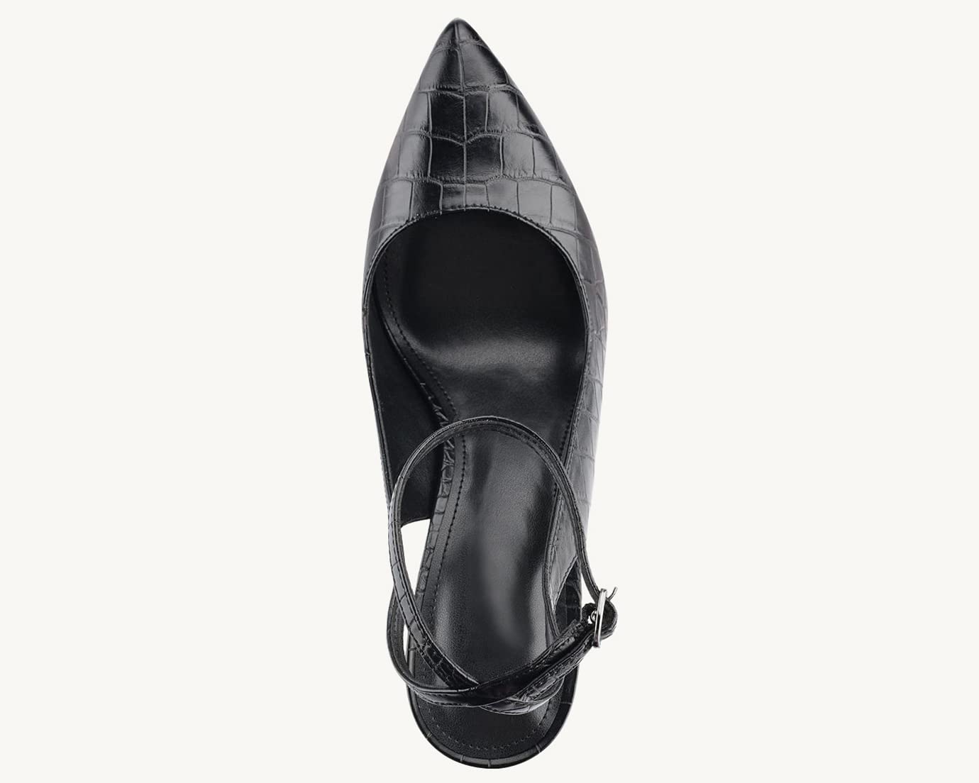 Women's Pointed Toe Pumps - Closed Toe Ankle Strap Heels for Wedding, Party & Evening Dress | Slingback High Heel Dress Shoes for Women | Perfect for Bridal, Prom & Formal Occasions