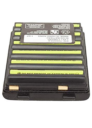 Rechargeable 7.2V 700mAh Ni-CD Battery for MFNB-57H Two Way Radio - Compatible Replacement Power Pack for Long-Lasting Communication - Perfect for Construction Sites, Security Teams & Outdoor Adventures