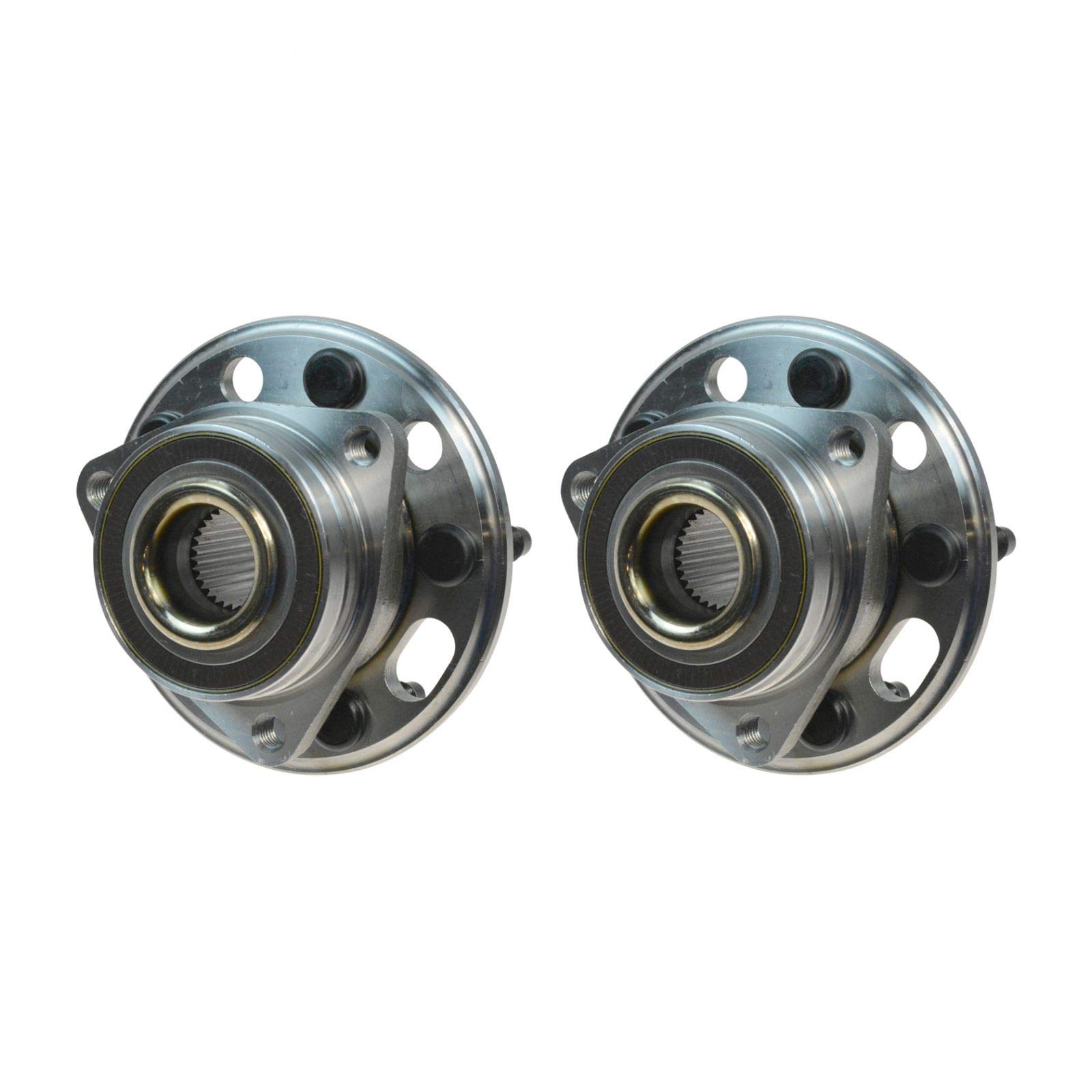 Premium Wheel Hub & Bearing Assembly Pair Set of 2 - Compatible with Buick, Chevy, GMC, Saab - Perfect for Smooth Ride & Vehicle Maintenance