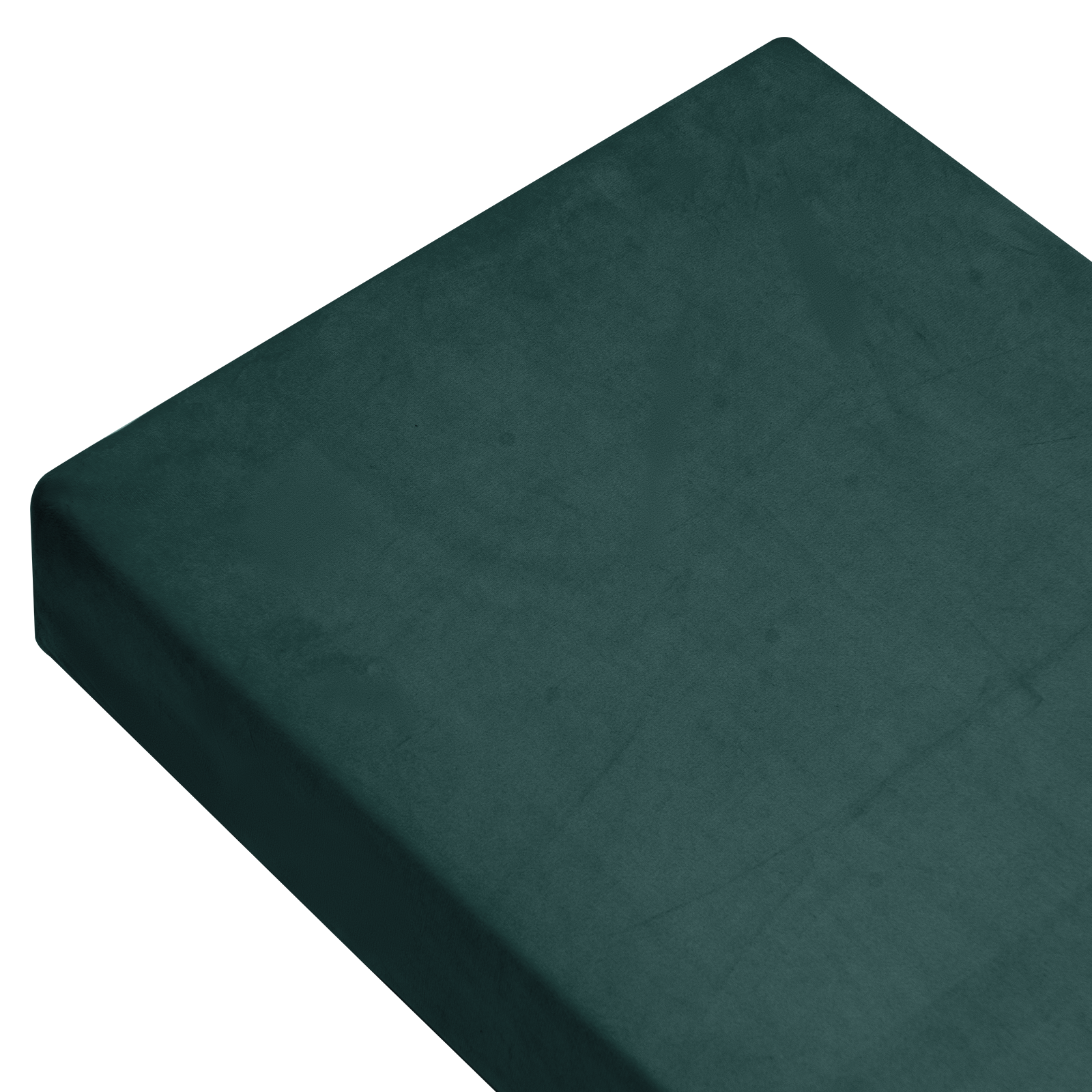 Velura Velvet Custom Bench Cushion - Sofa Cushion & Chair Pads in French Blue - Waterproof & UV Resistant Patio Furniture Cushions for Outdoor, Garden, and Deck Use