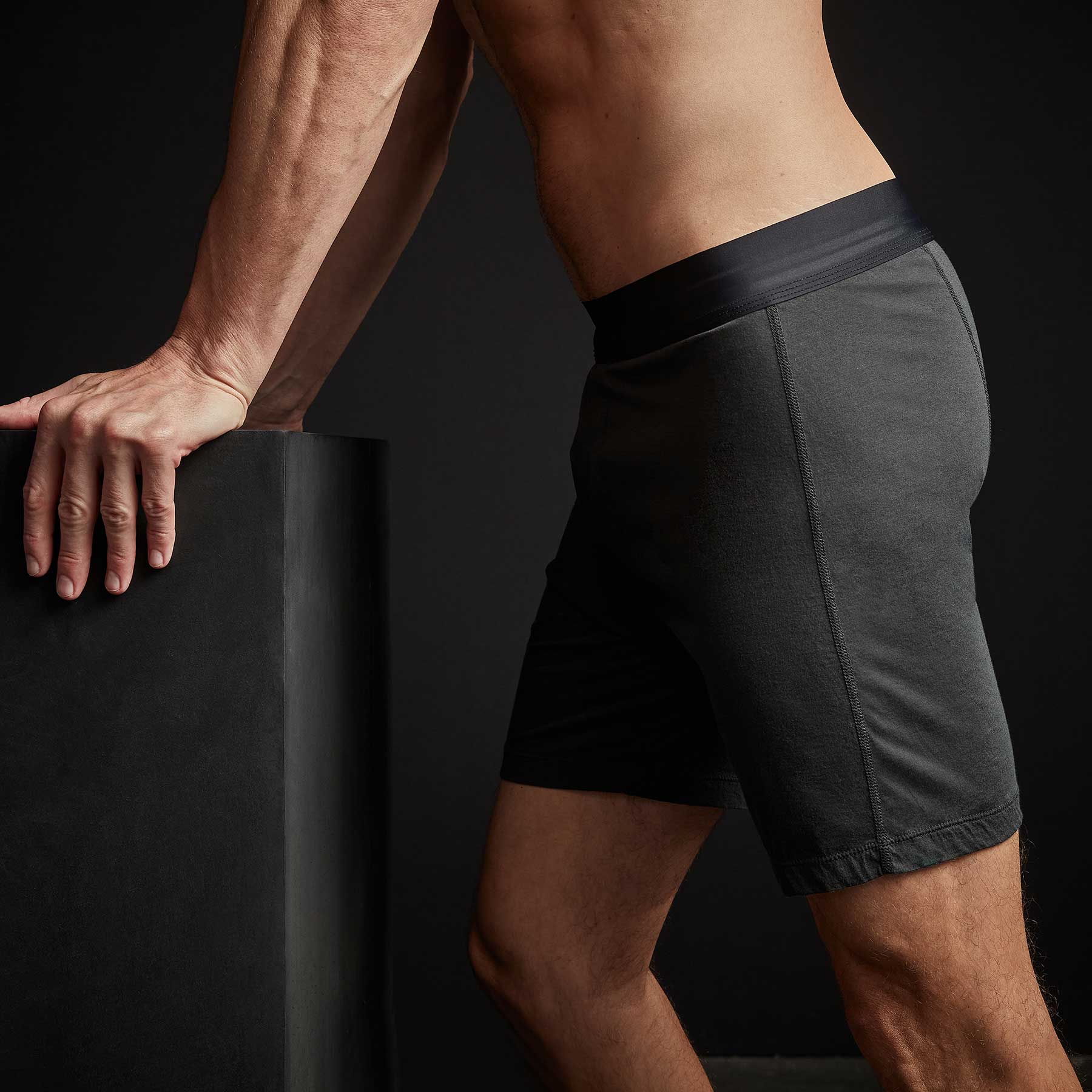 Premium Luxe Lotus Relaxed Fit Boxer Shorts for Men - Ultra Soft Breathable Carbon Fiber Fabric - Perfect for Lounge, Sleep & Everyday Comfort