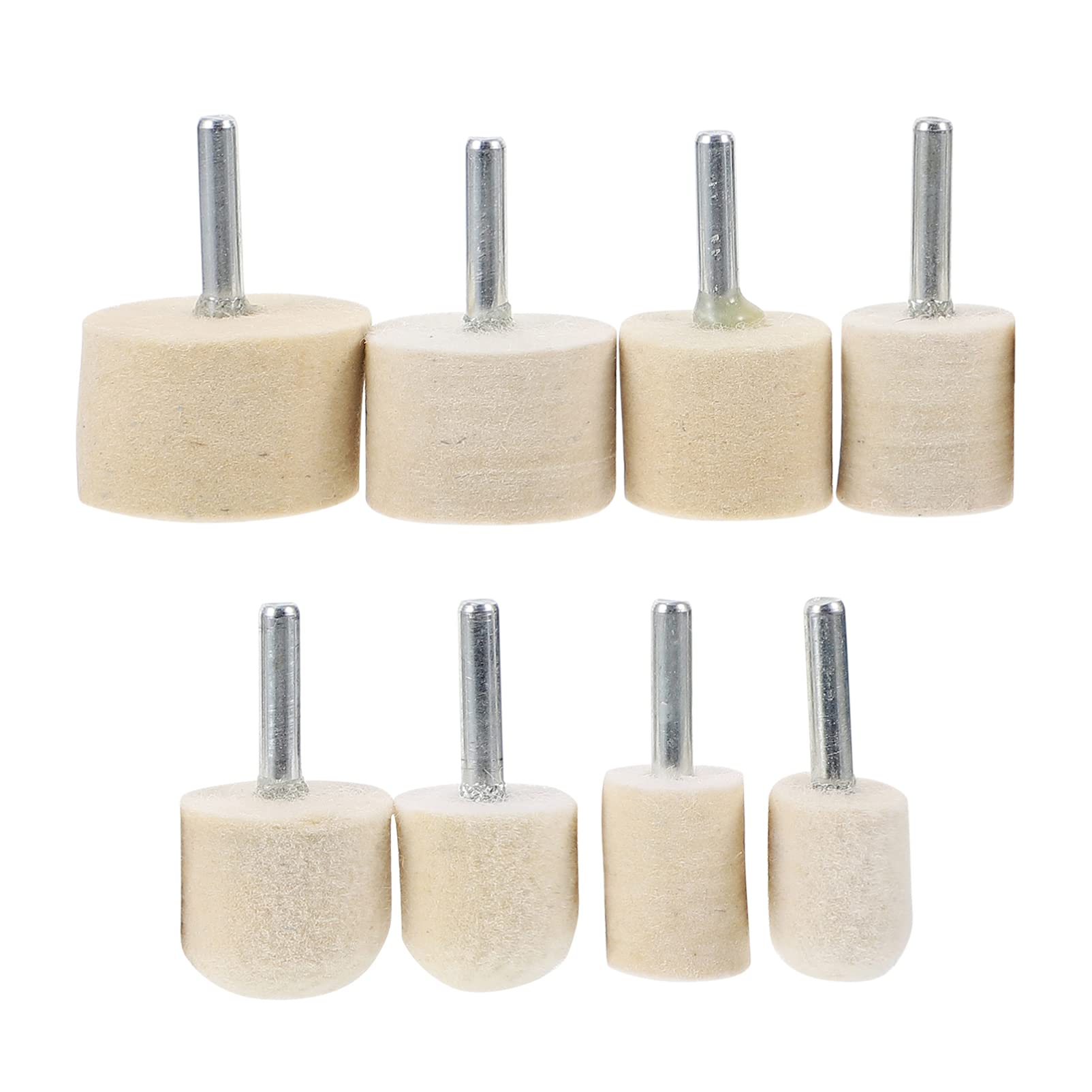 Beaupretty 24 Pcs Nail Polishing Wheel Set - 8 Sizes Buffing Pads for Professional Nail Care & Manicure - Perfect for Salon, Home Use & DIY Nail Art
