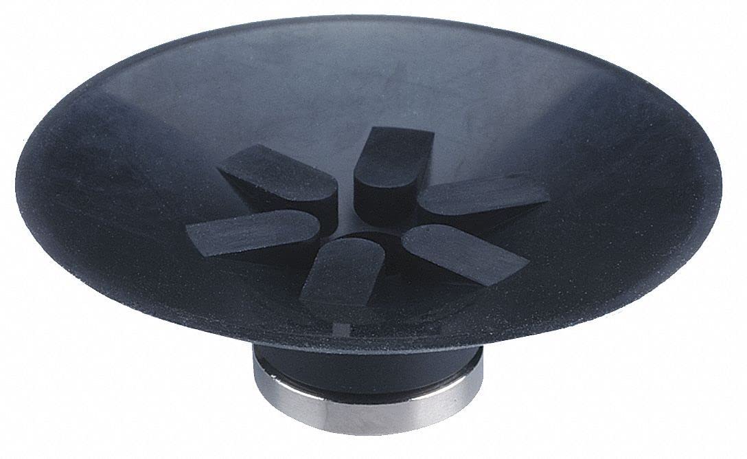 SMC 50mm Urethane Rubber Vacuum Pad with Ribs - High Grip Suction Cup for CNC, Robotics & Automation (Brown, ZP50CU) - Ideal for Pick-and-Place, Material Handling & Industrial Applications