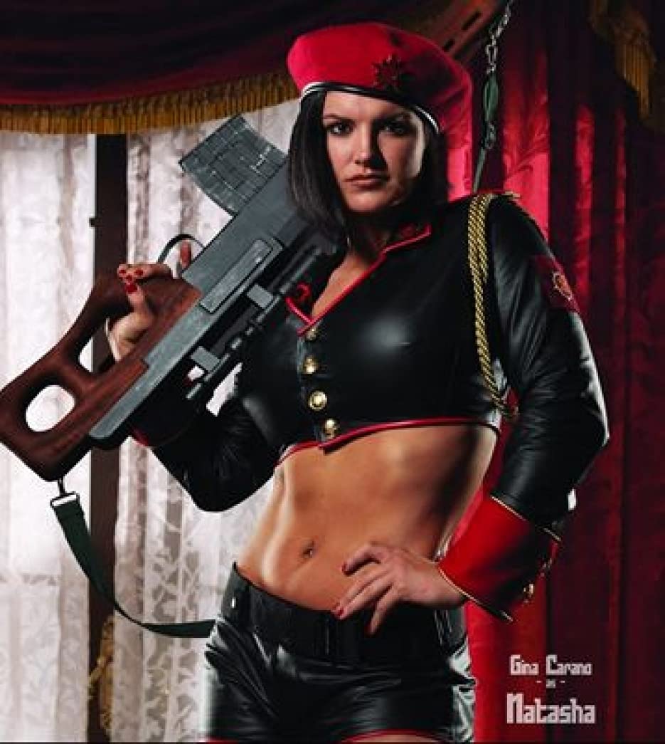 Spot Dog Gina Carano - 18x24 Inch Premium Poster Print (IDP #PDI134196) - Perfect for Home Decor, Office Wall Art & Gift for Movie Fans