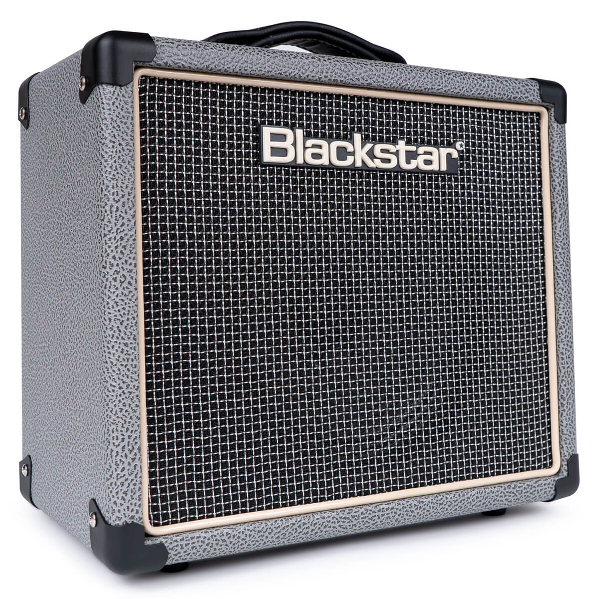 Blackstar HT1R MkII 1x8 1 Watt Tube Combo Guitar Amplifier with Reverb - Bronco Grey | Perfect for Home Practice, Studio Recording & Small Gigs