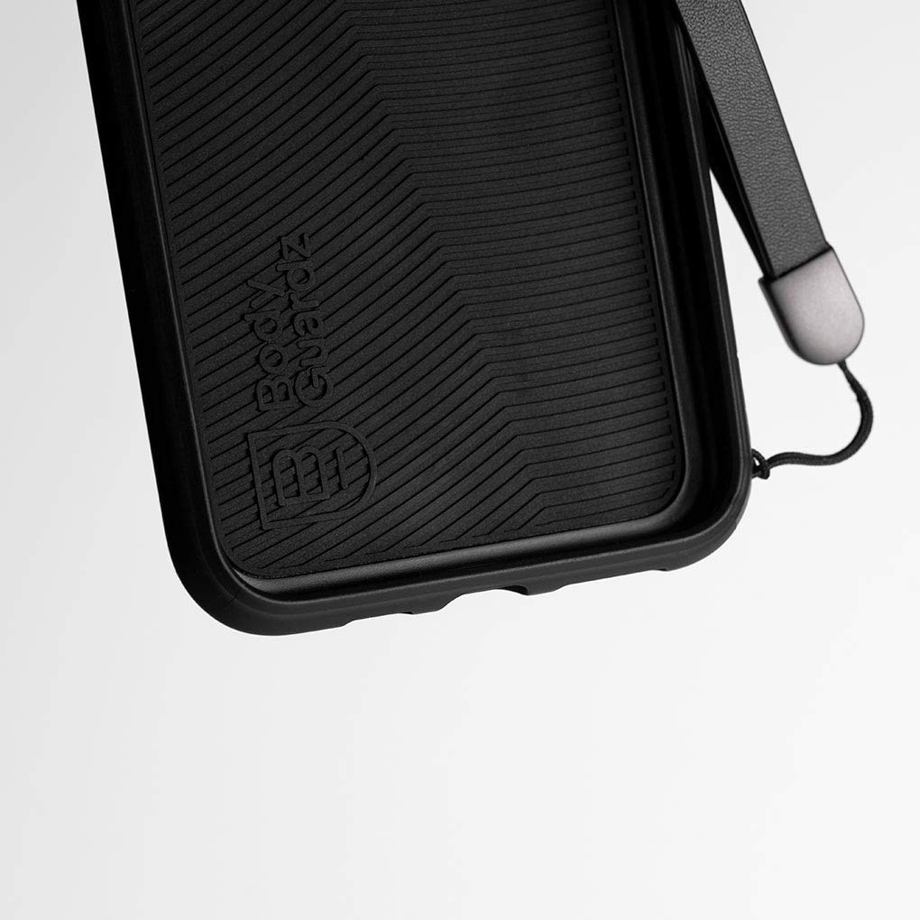 BodyGuardz Accent Duo Case for iPhone 11 Pro Max - Shockproof & Impact Absorbing Protective Cover (Black) - Perfect for Outdoor Activities & Daily Protection