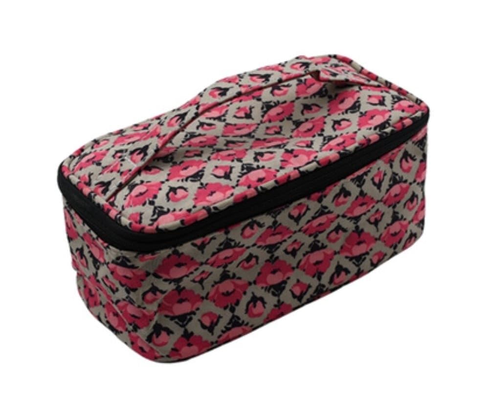 MDMINFY Makeup Pouch Cosmetic Organizer Bag for Women - Waterproof Travel Toiletry Storage Case with Multiple Pockets | Perfect for Travel, Gym, Daily Use & Gift Giving