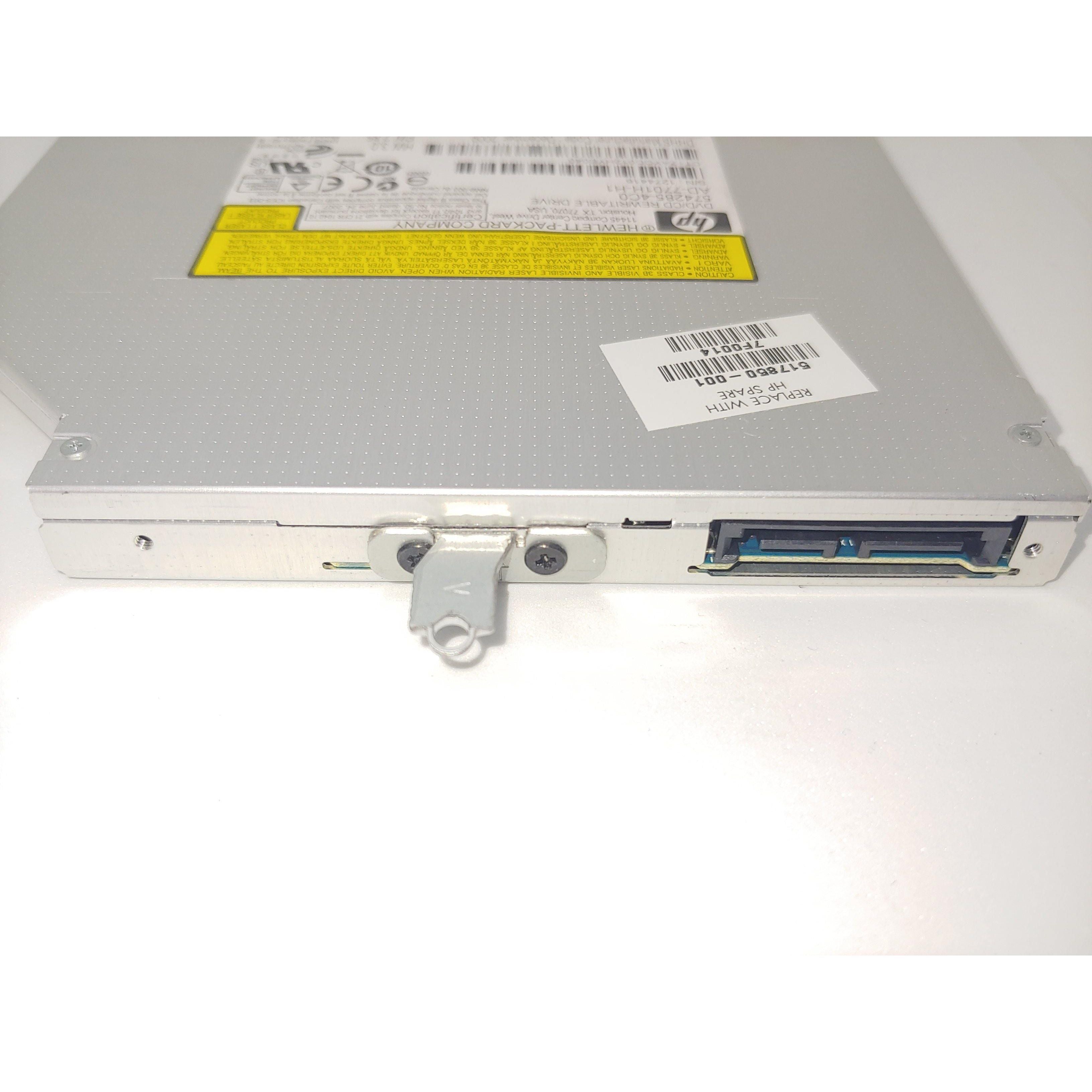 HP AD-7701H DVD±RW Drive - External USB 2.0 Laptop Optical Disc Drive for Windows/Mac - Perfect for Data Backup, Media Playback & Software Installation