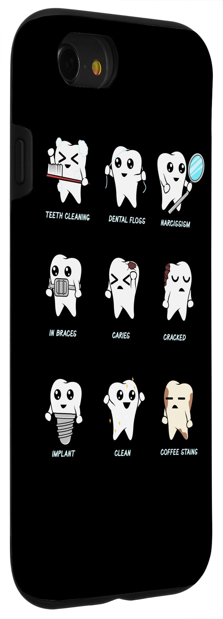 Funny Dentist iPhone SE (2020)/7/8 Phone Case - Perfect Dental Assistant Gift for Dentists & Hygienists - Great for Dental Clinics, Offices & Gag Gifts