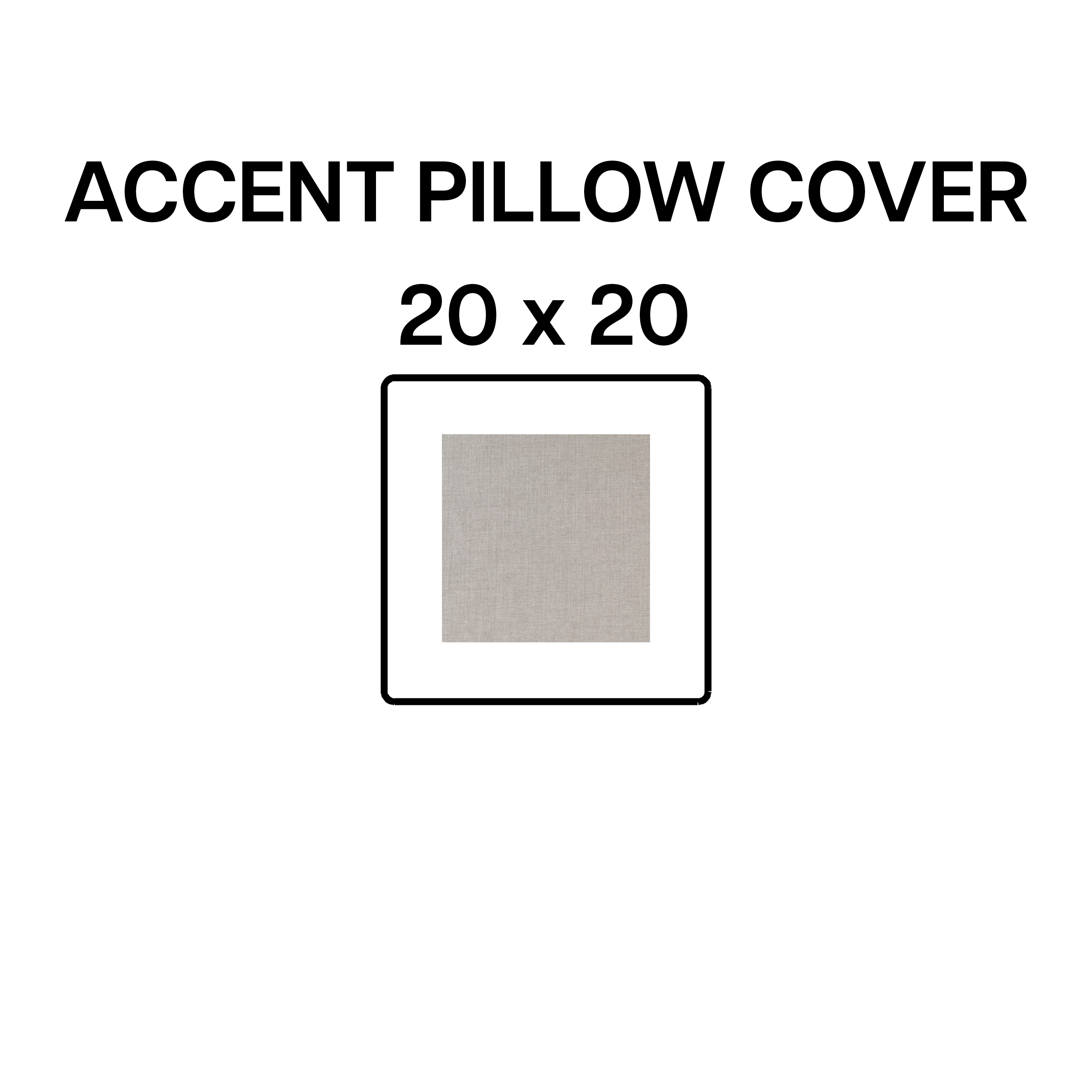 20x20 Cloud Print Accent Pillow Cover - Soft Decorative Throw Pillow Case for Sofa, Bed & Home Decor - BP 642 9