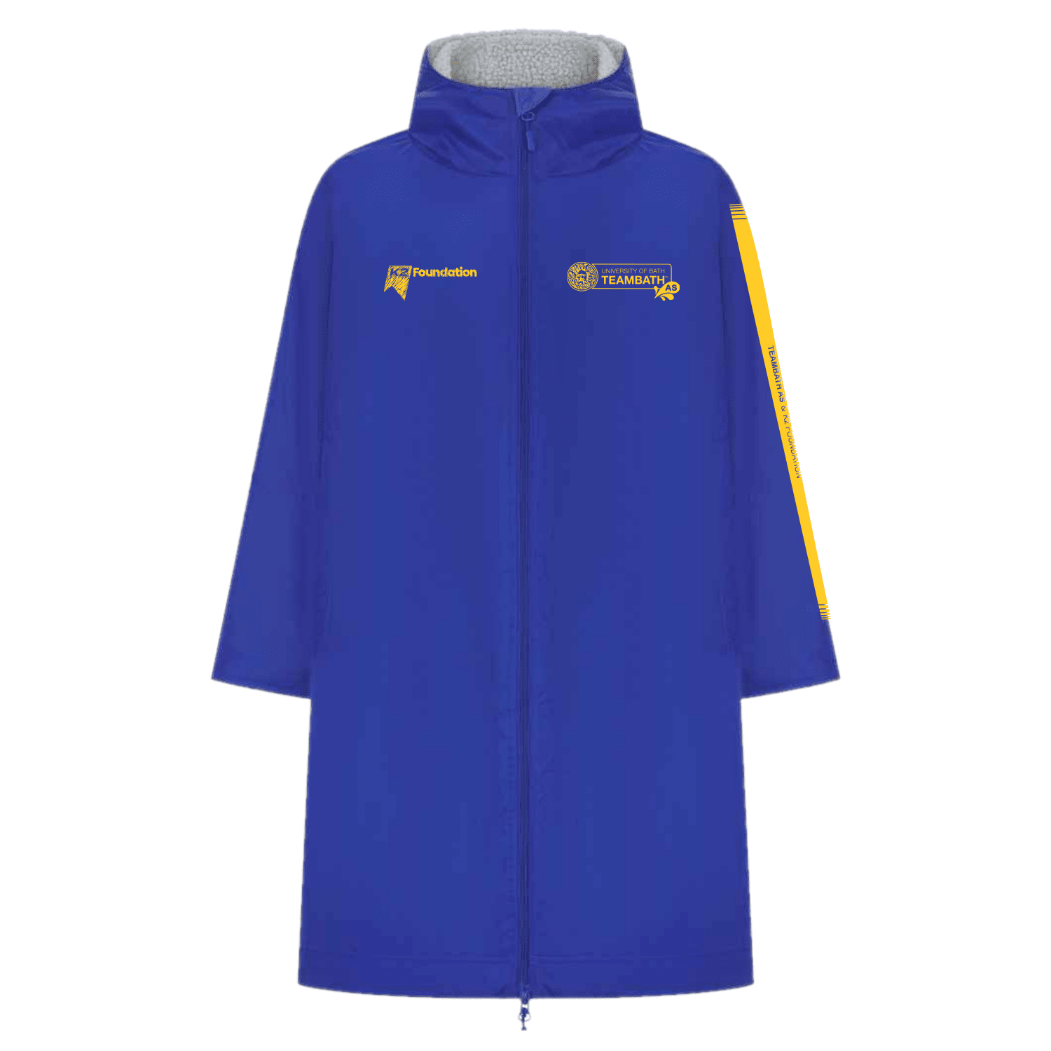 Team Bath AS Performance Swimming All Weather Robe - Quick Dry Hooded Towel for Swim Team, Beach & Pool - Perfect for Athletes, Surfers & Water Sports Enthusiasts