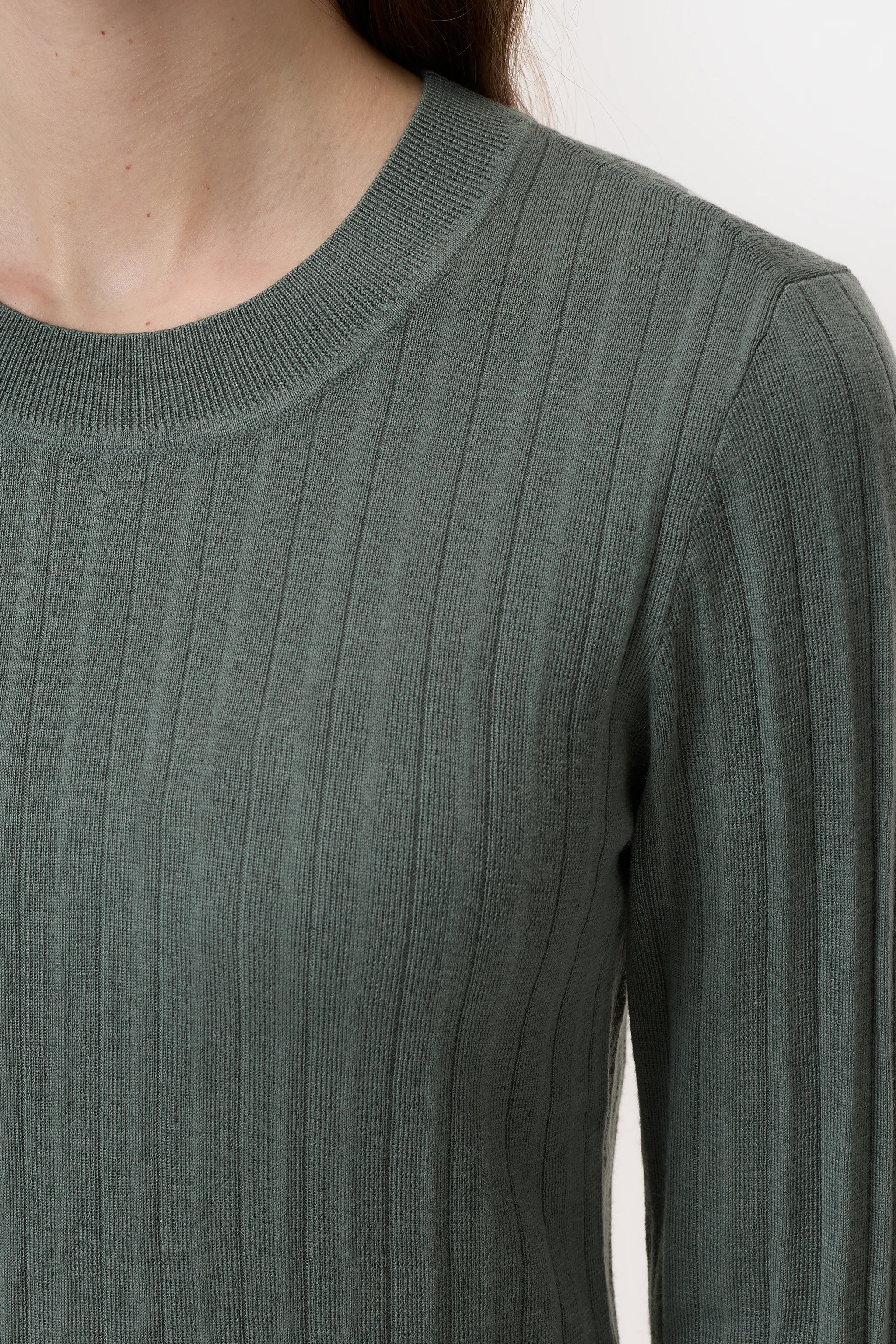 Men's Long Sleeve Casual Shirt in Faded Green - Comfortable Button Down Shirt for Work, Outdoor & Everyday Wear
