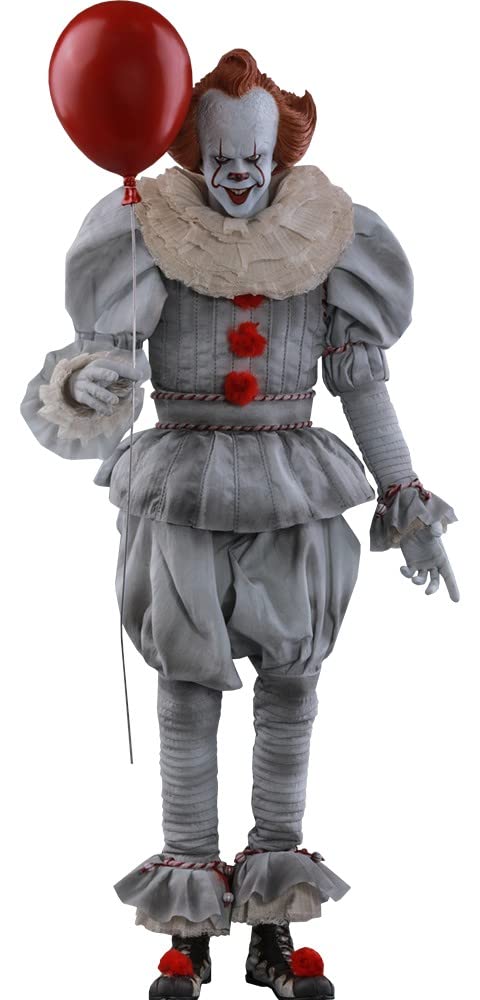 IT Chapter 2 Pennywise 1/6 Scale Collectible Figure - Horror Movie Action Figure for Fans & Collectors - Perfect for Halloween Decor & Horror Displays