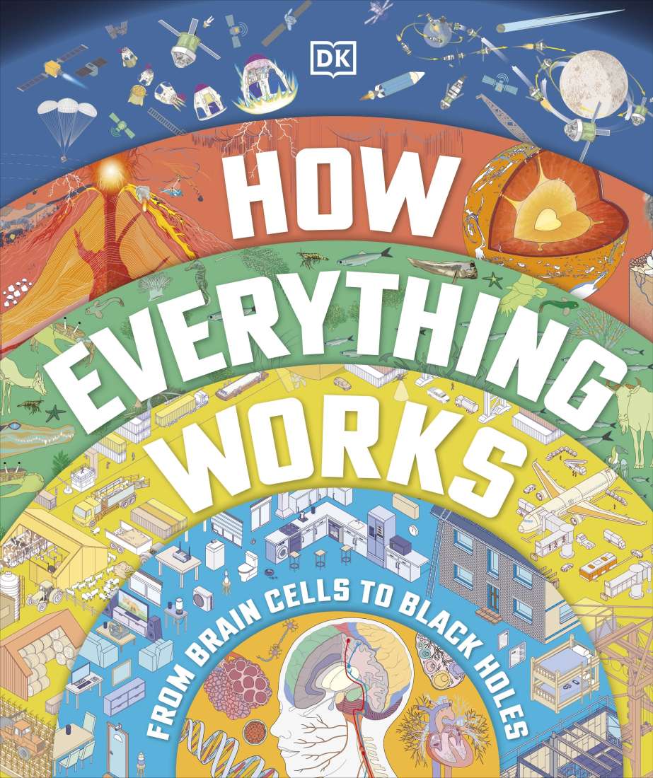 How Everything Works Hardcover Book - Science & Technology Guide for Kids & Adults | Perfect for Learning, Gifts & Home Libraries