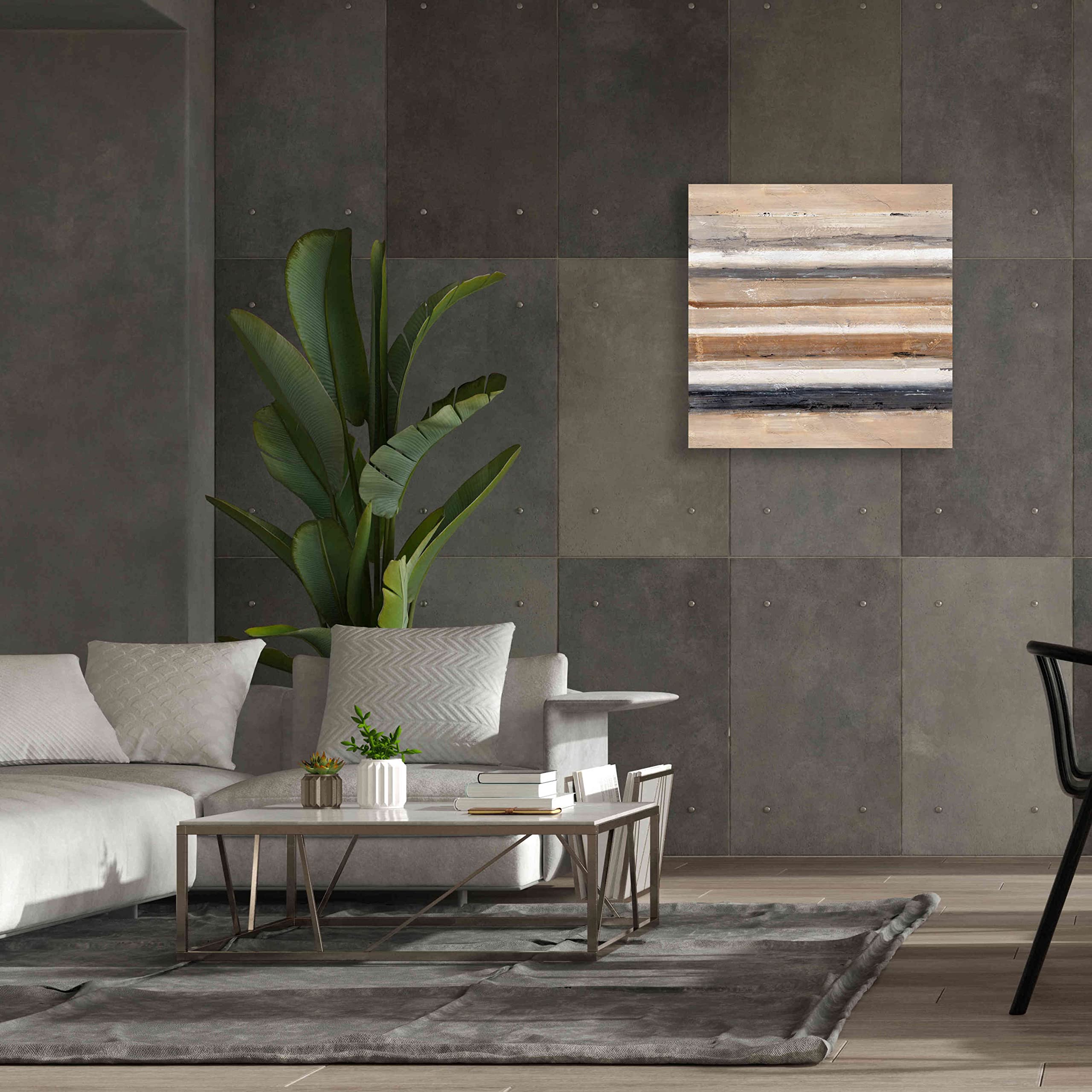 Abstract Balance VII Canvas Wall Art by Lisa Audit - 37x37 Inches Modern Graffiti Painting for Living Room, Bedroom & Office Decor