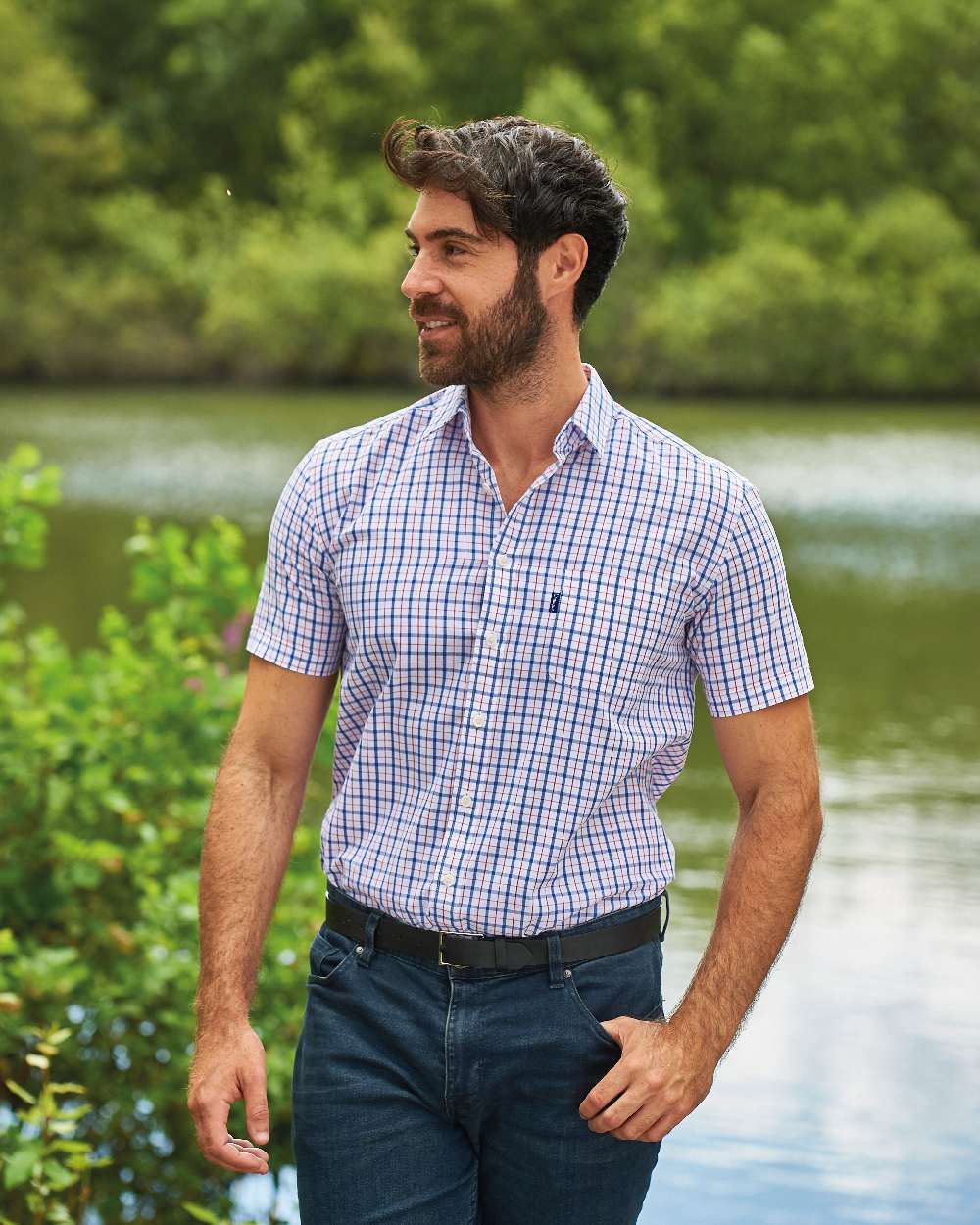 Champion Whitstable Short Sleeve T-Shirt for Men - Breathable Cotton Casual Tee - Perfect for Gym, Workout, and Everyday Wear