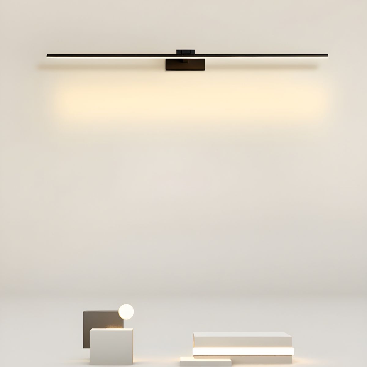 Modern Linear Bathroom Wall Lamp - Waterproof LED Vanity Light for Mirror, Shower & Makeup Area - Perfect for Bathroom, Spa & Dressing Room Lighting
