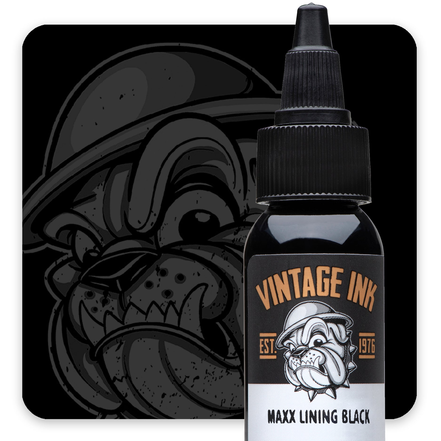 Eternal Vintage Ink Maxx Lining Black Ink - Premium Calligraphy & Fountain Pen Ink for Artists, Writers & Crafters - Perfect for Lettering, Drawing & Creative Projects