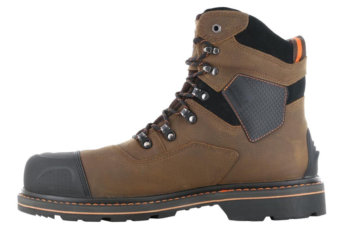 Hoss Range 6 Composite Toe Work Boots for Men - Lightweight Safety Shoes for Construction, Warehouse & Outdoor Work - ASTM F2413-11 Certified