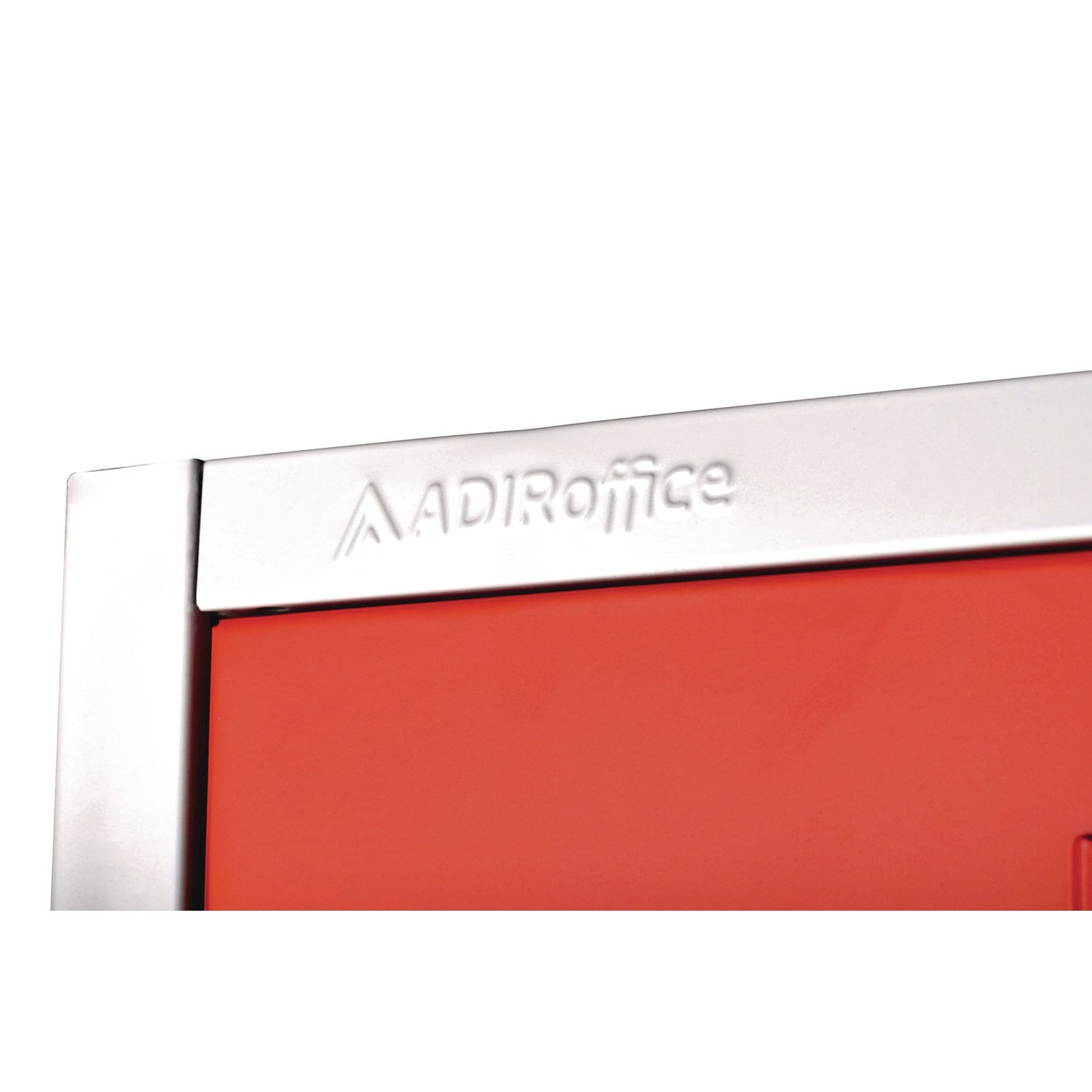 Steel Storage Locker with 2 Compartments - 12 x 12 x 72 Inches, Red - Heavy Duty Metal Locker for Office, School, Gym & Warehouse Organization