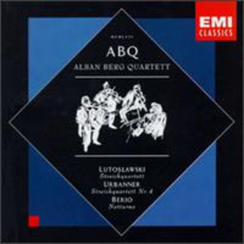 Lutoslawski String Quartet & Urbanner String Quartet No. 4 - Berio Notturno Quartetto III | Classical Music CD for Study, Relaxation & Dinner Parties