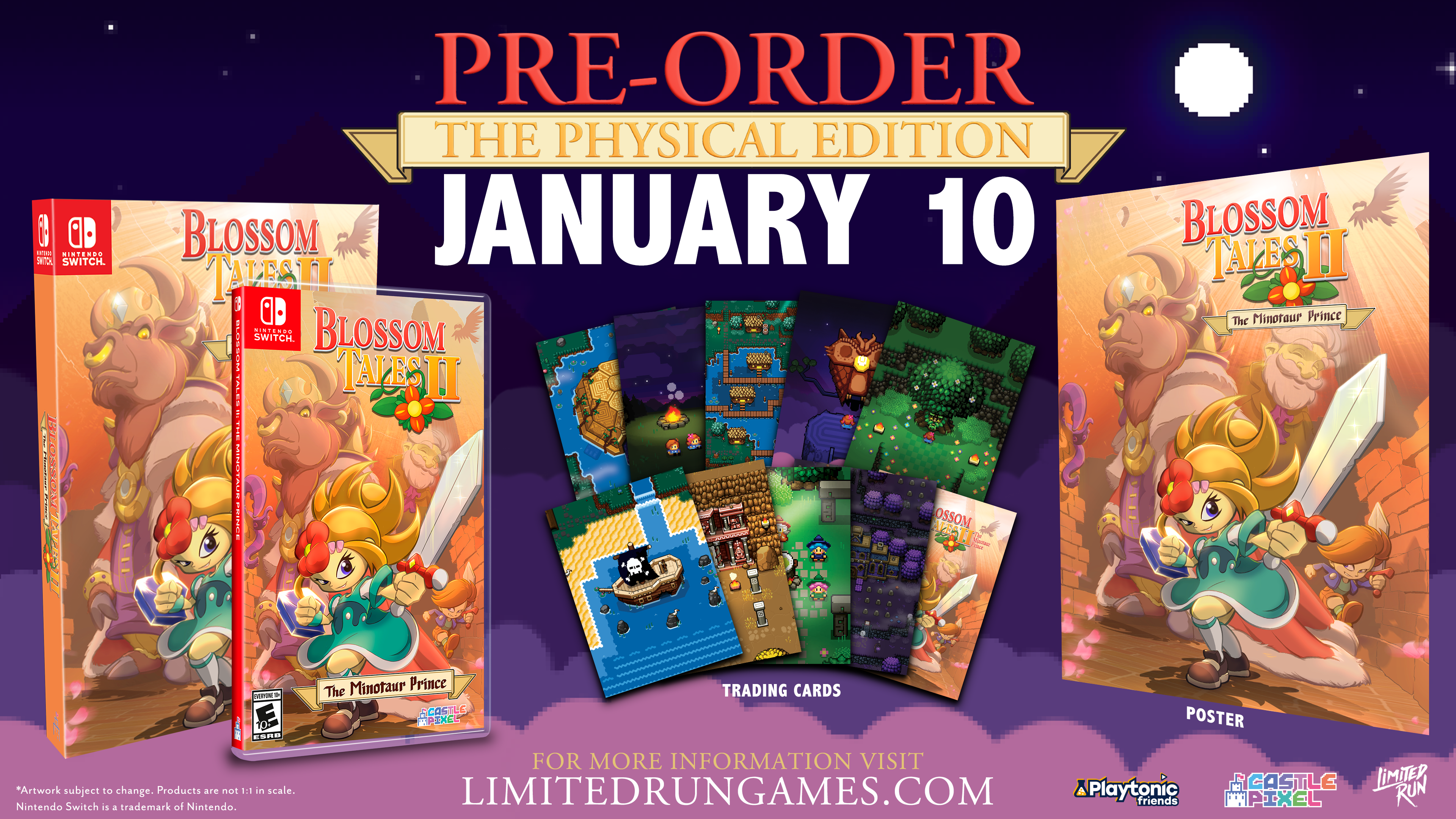 Blossom Tales II: The Minotaur Prince Deluxe Edition - Nintendo Switch Game | Fantasy RPG Adventure for Family & Kids | Perfect for Gaming Nights & Travel Entertainment
