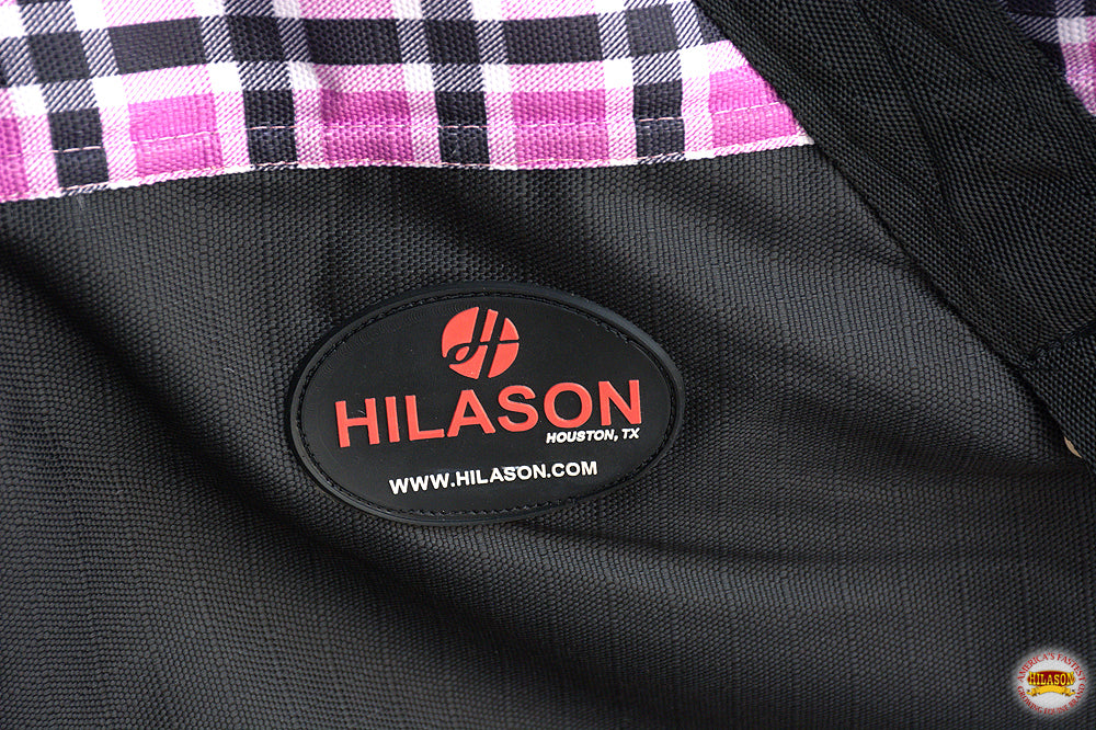 Hilason 1200D Winter Waterproof Turnout Horse Blanket with Belly Wrap - Heavy Duty 66