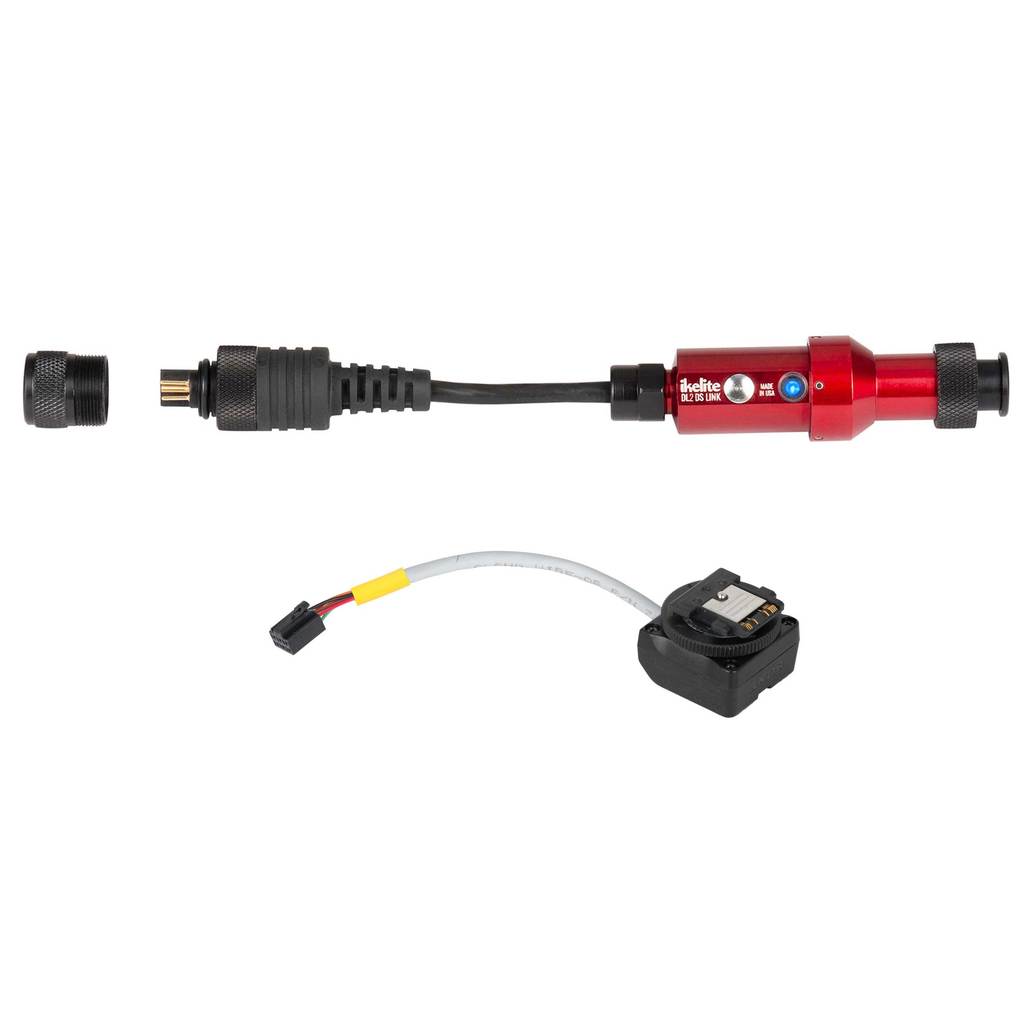 Ikelite DL2 DS Link Sony TTL Converter & ST1 Hotshoe Kit for Underwater Photography - Perfect for Scuba Diving and Marine Exploration