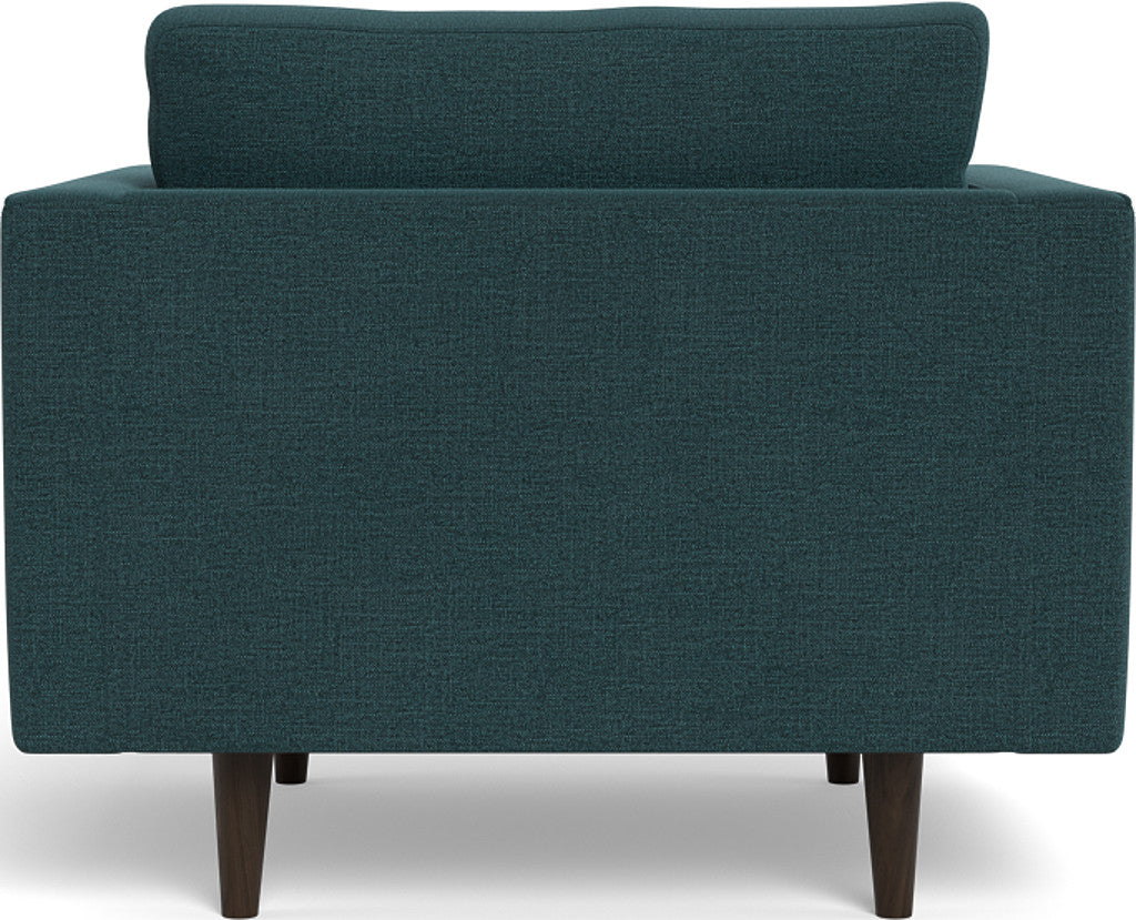 Stylish Ladybird 42 Arm Chair - Modern Accent Chair for Living Room, Bedroom & Office - Comfortable Upholstered Lounge Chair with Wooden Legs - Perfect for Reading Nook, Cozy Corner or Home Decor