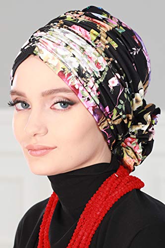 Stylish Cotton Turban Head Wrap for Women - Soft & Breathable Hair Scarf - Perfect for Yoga, Beach, or Everyday Fashion Accessory