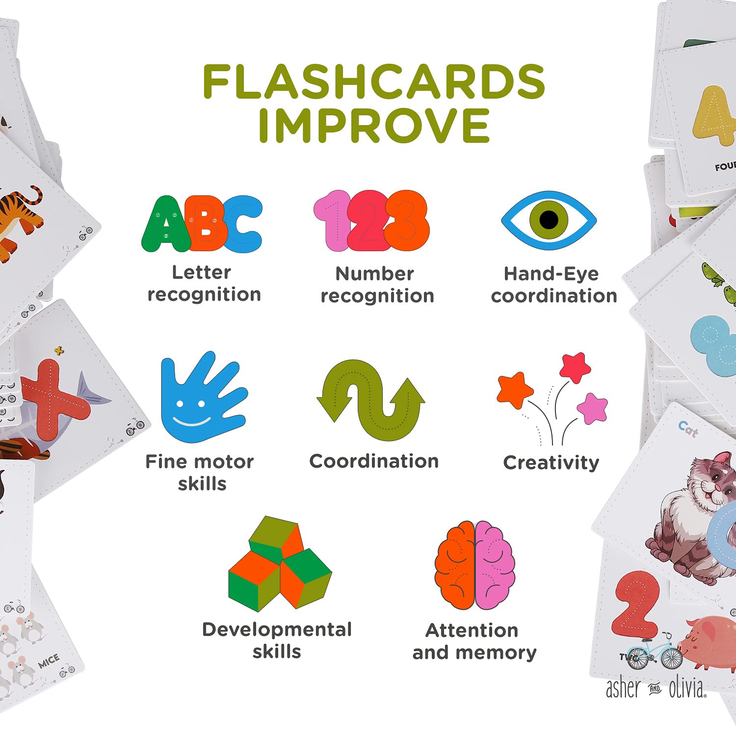 Alphabet Puzzle & ABC Wooden Puzzle Set with Number Game, Flash Cards & Storage Bag - Educational Learning Toys for Toddlers & Preschoolers - Perfect for Homeschooling, Classroom & Early Childhood Development