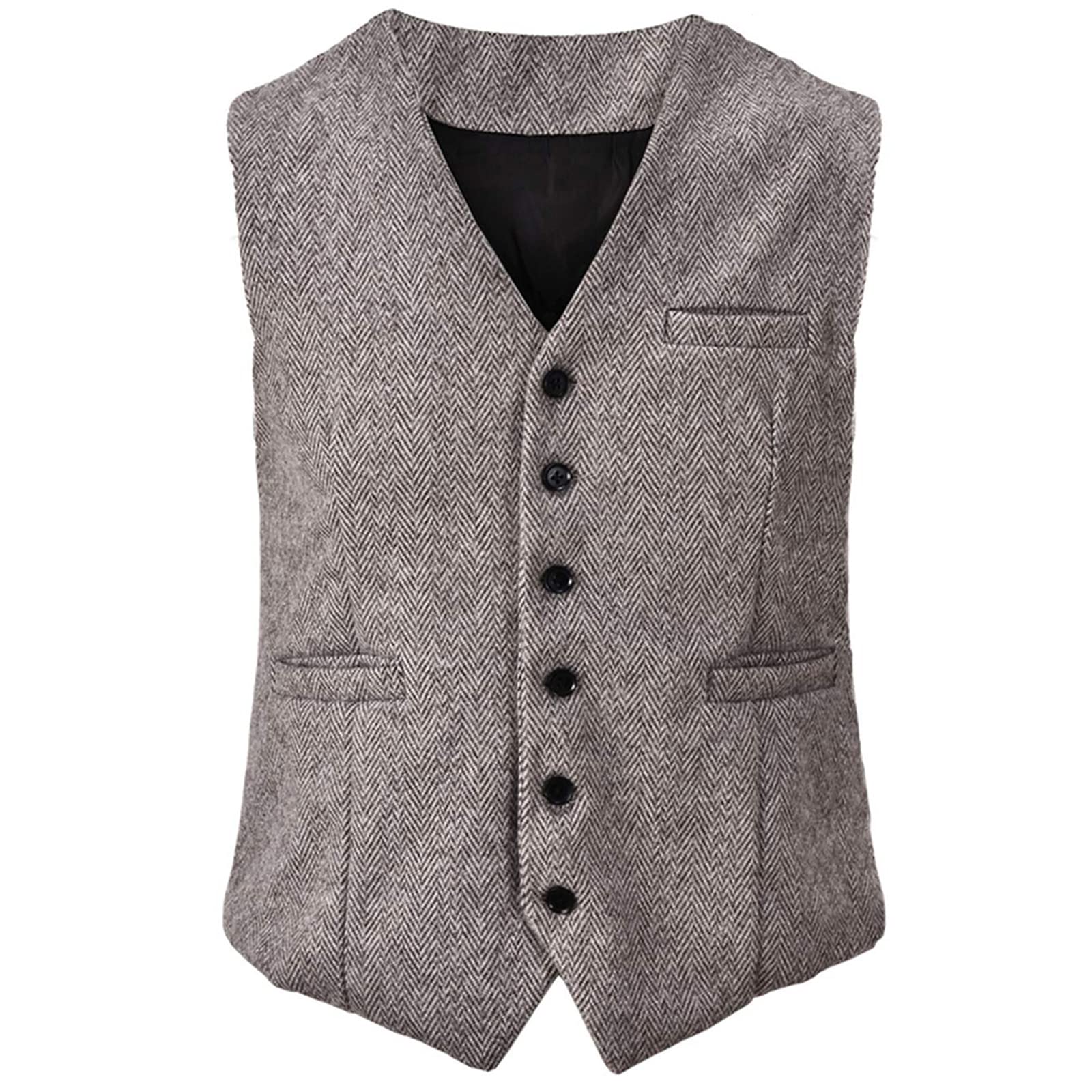 Vintage 1920s Men's Halloween Costume Set - Great Gatsby Outfit, Roaring 20s Pocket Watch & Gangster Hat | Perfect for 1920s Themed Parties, Halloween, Cosplay and Gatsby Events