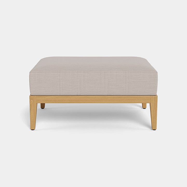 Avalon Outdoor Ottoman - Waterproof Patio Storage Bench with Cushion | Perfect for Garden, Deck, Poolside & Backyard Relaxation