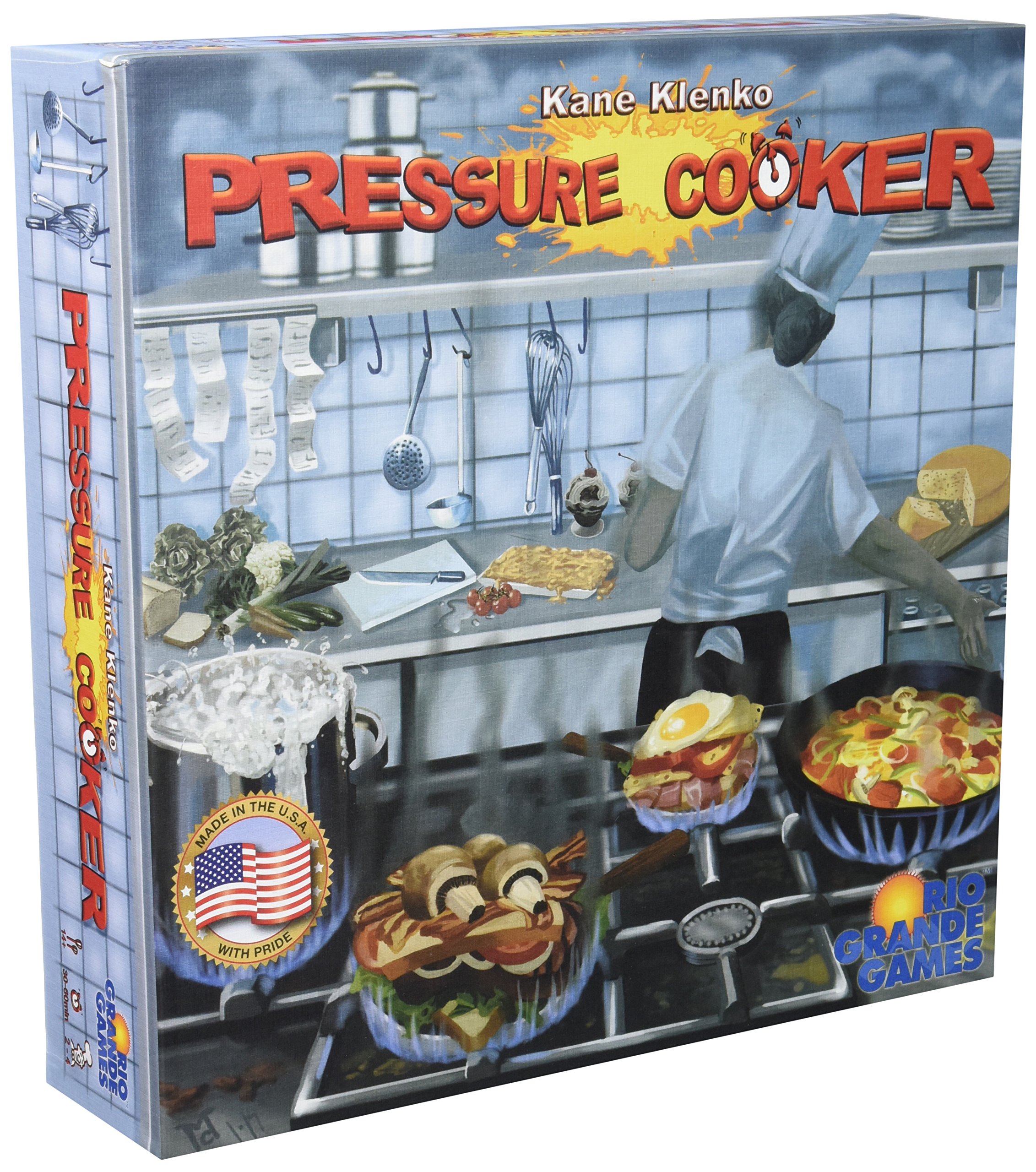 Best Pressure Cooker Board Game - Fun Family Cooking Strategy Game for Adults & Kids - Perfect for Game Nights, Parties & Team Building Activities