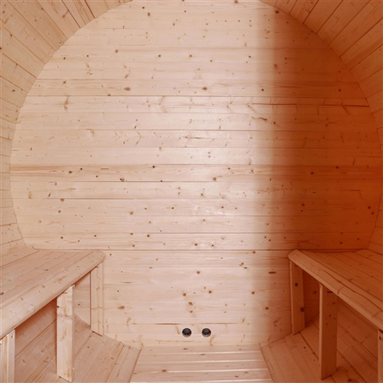Aleko 4-Person White Pine Barrel Sauna for Outdoor & Indoor Use - 4.5 kW ETL Certified Heater - Perfect for Home Spa, Relaxation & Wellness Retreat