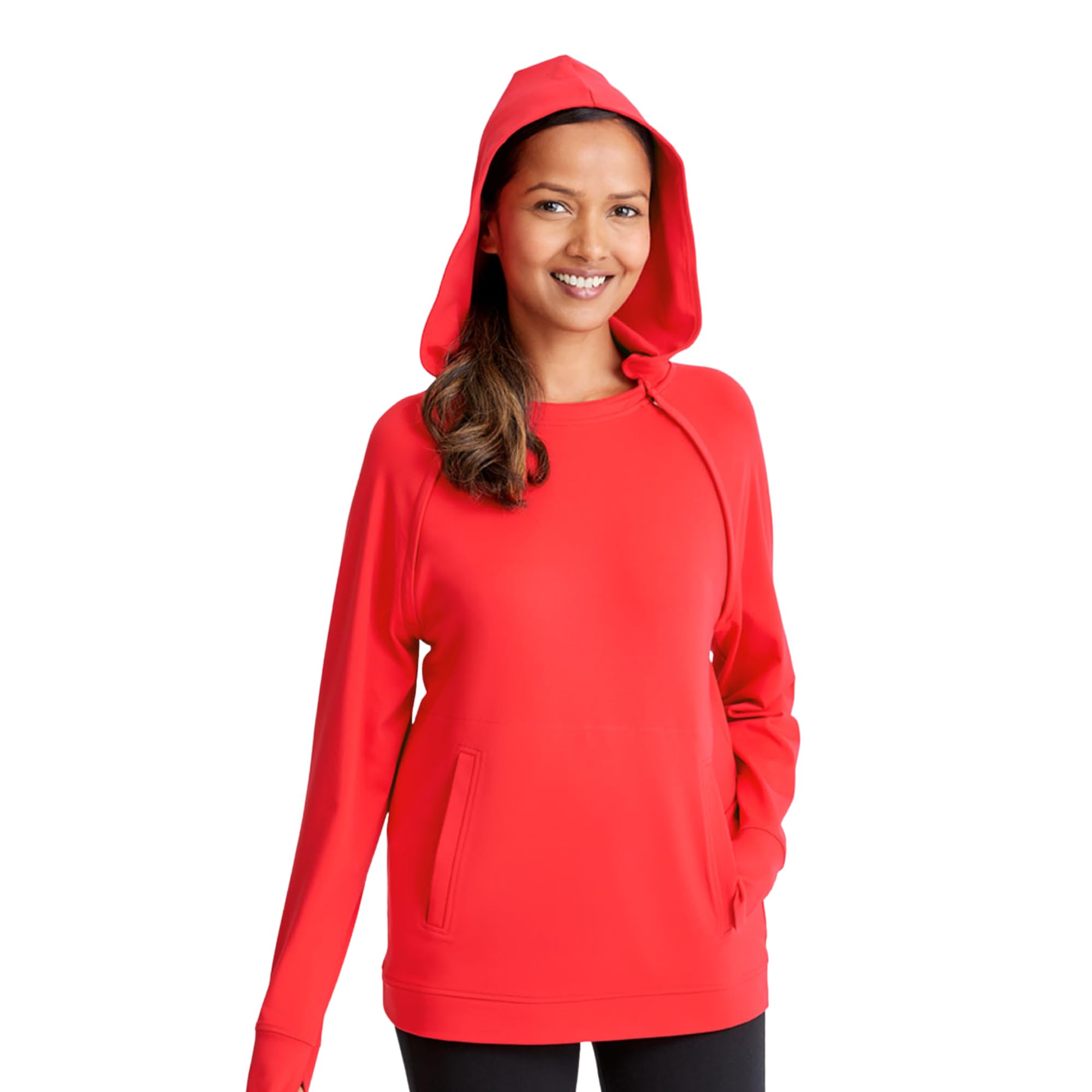 Care+Wear Women's Hoodies by Oscar de la Renta - Soft Port Access Sweatshirt for Comfort & Style | Perfect for Hospital Visits, Chemo Treatments & Cozy Loungewear